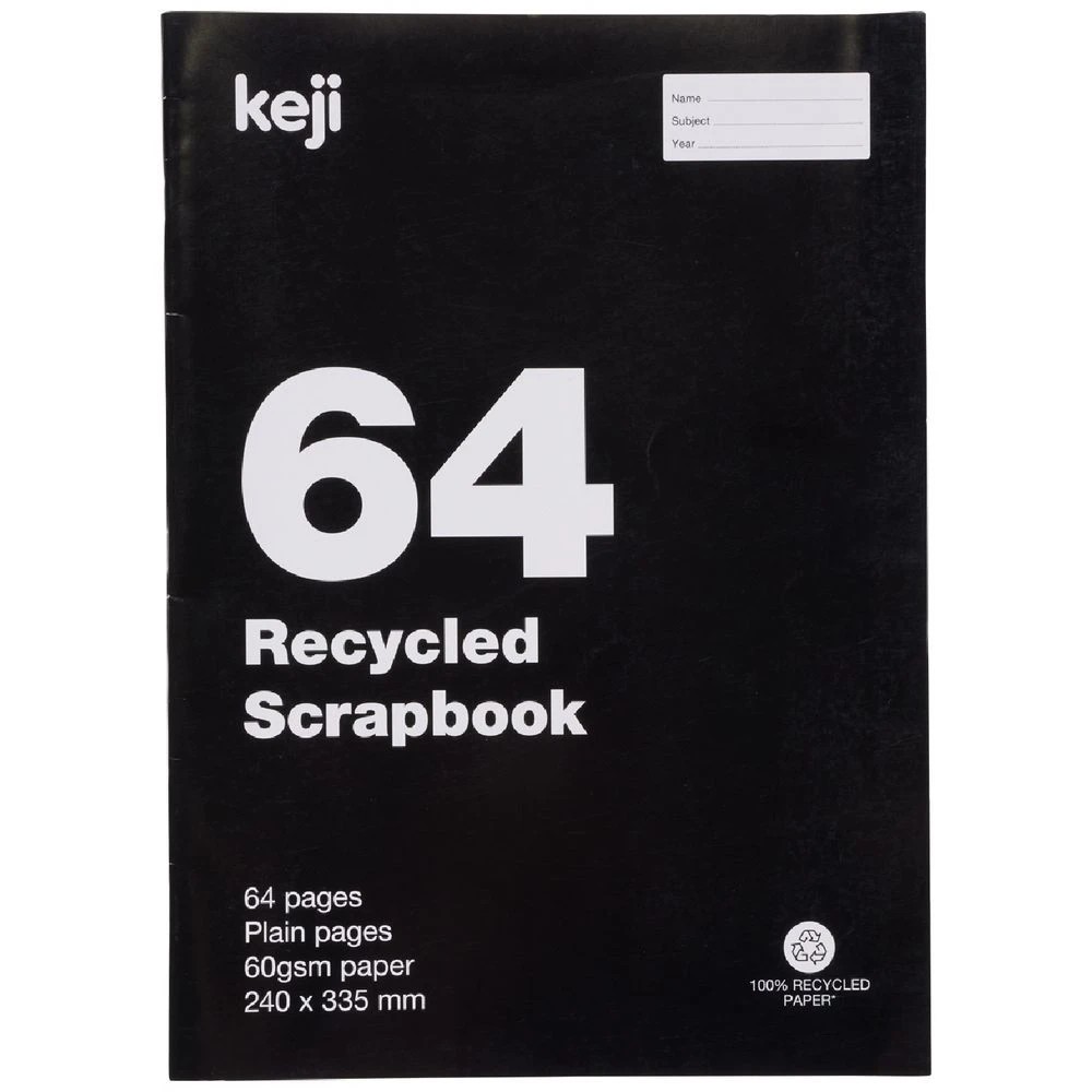 3 Keji Recycled Scrapbook 64 Page, 3 of 3