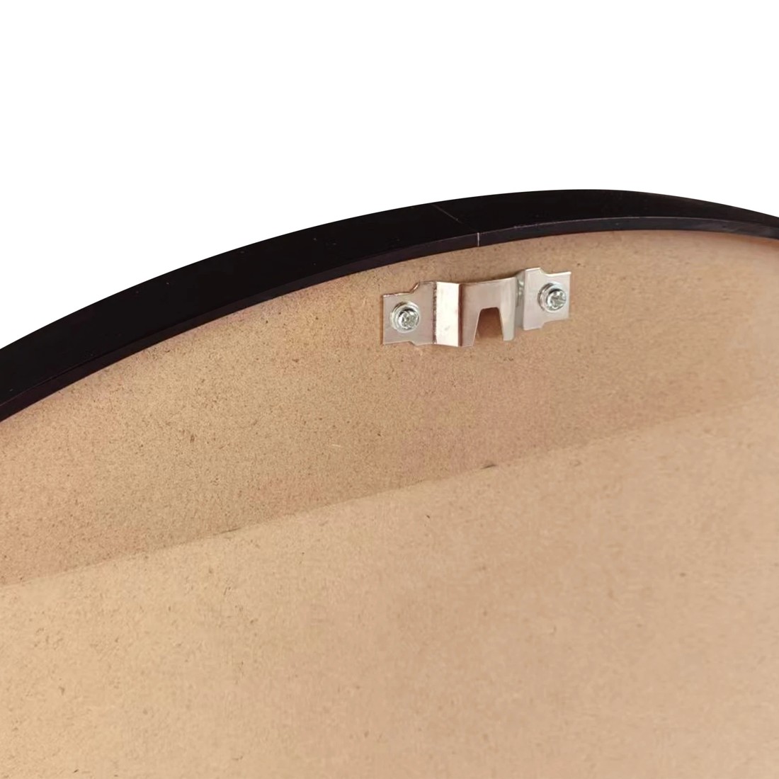 9 Oikiture 60cm Wall Mirrors Round Makeup Mirror Home Decor Living Room
 - Black, 9 of 9