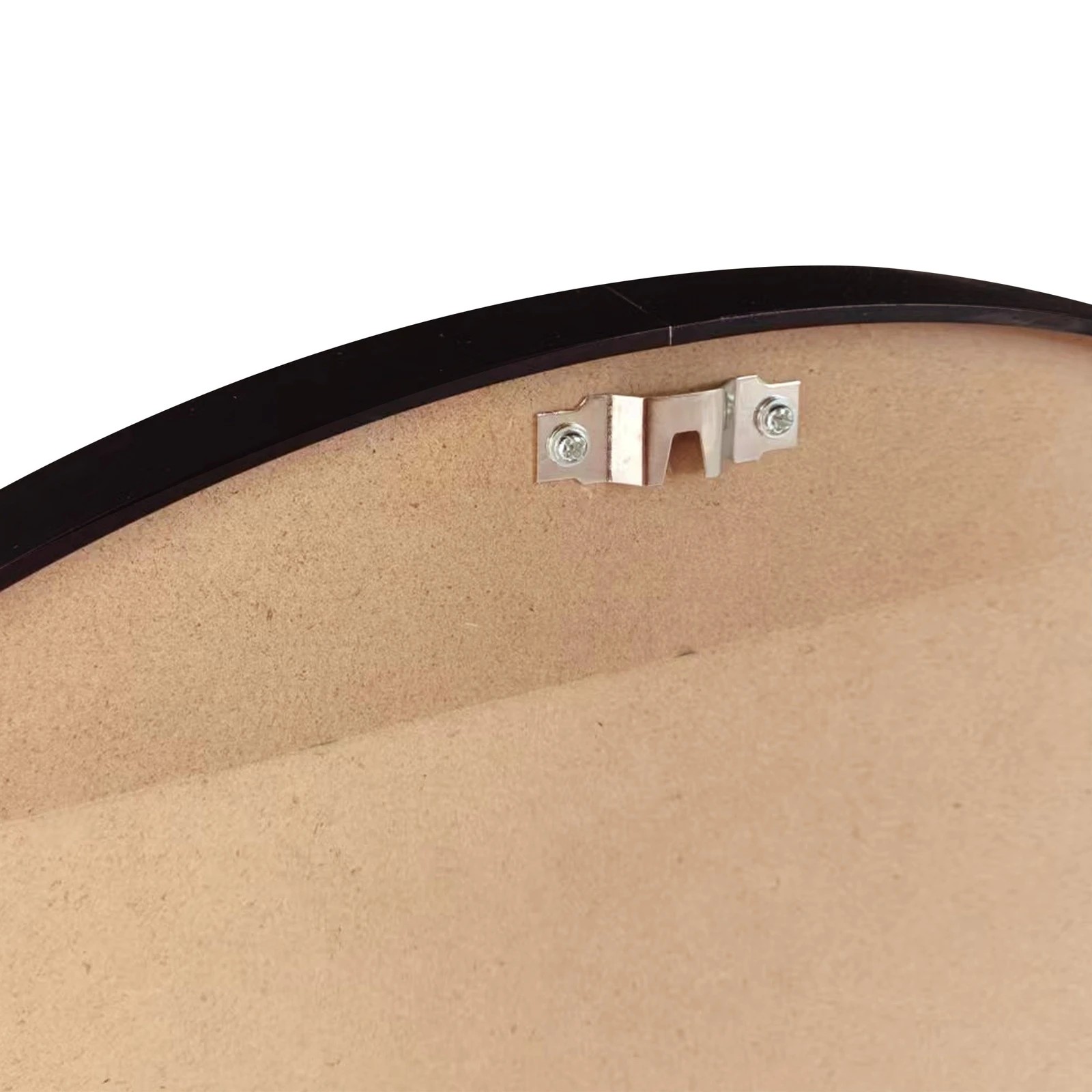 9 Oikiture 60cm Wall Mirrors Round Makeup Mirror Home Decor Living Room
 - Black, 9 of 9