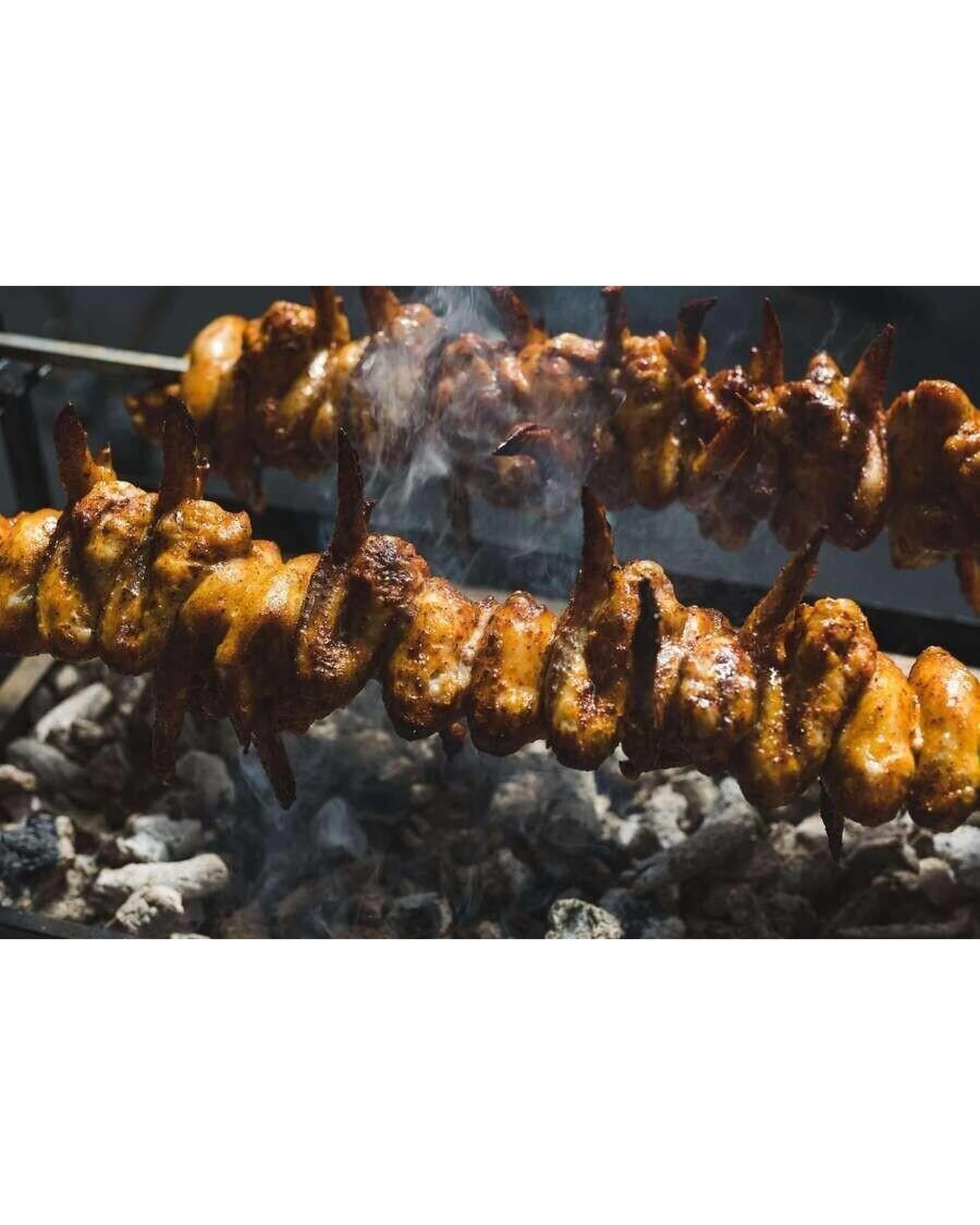 5 Flaming Coals Cyprus Spit Roast Skewer - Large - 8mm x 820mm, 5 of 8
