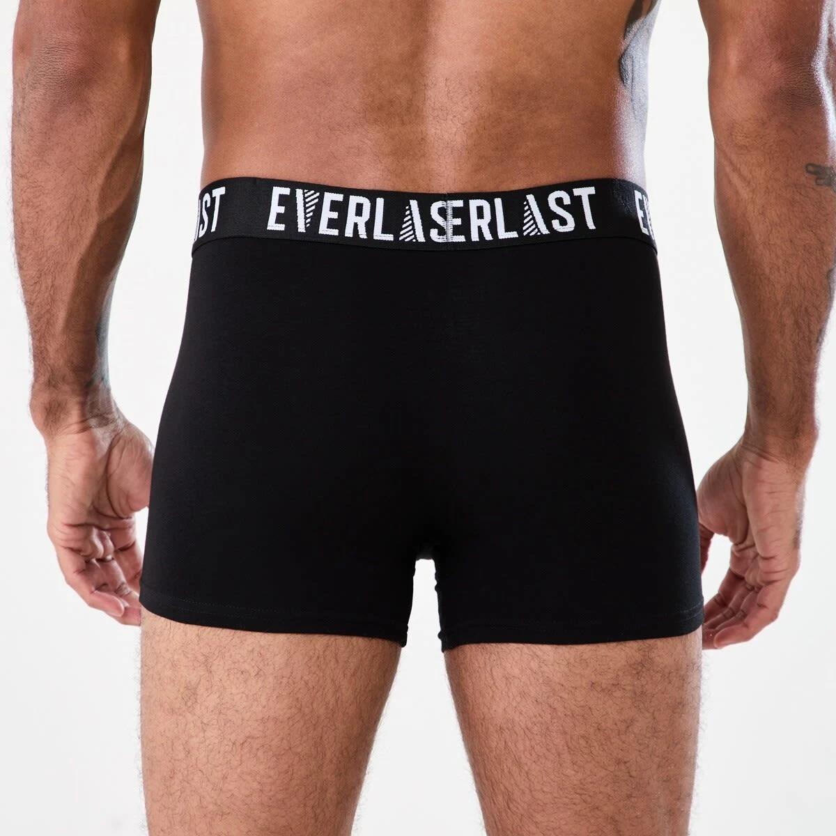 6 3 Pack Everlast Mens Workwear Trunks EVERLAST BLACK, 6 of 7