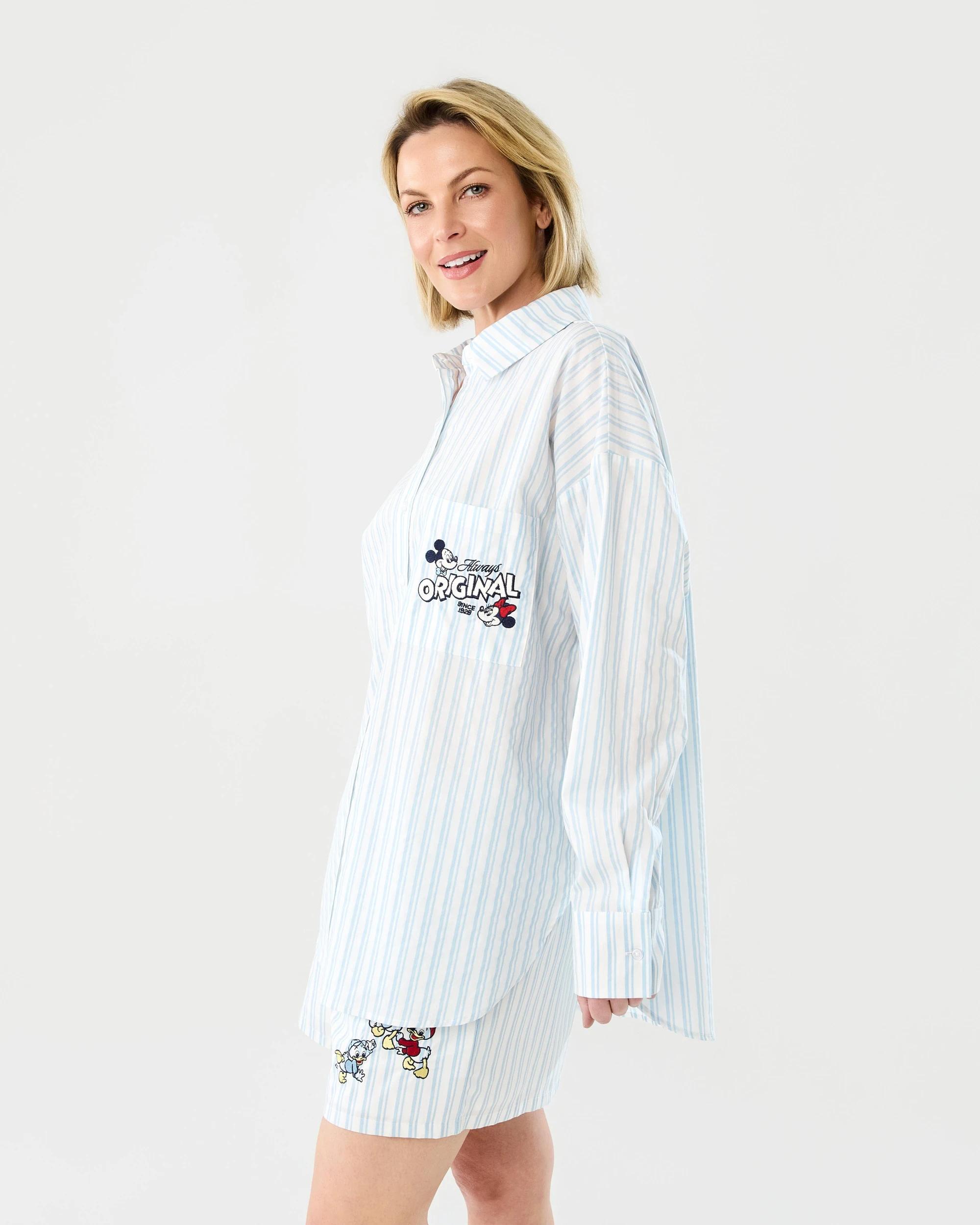 2 Mickey Mouse License Long Sleeve Shirt Mickeystrp, 2 of 10