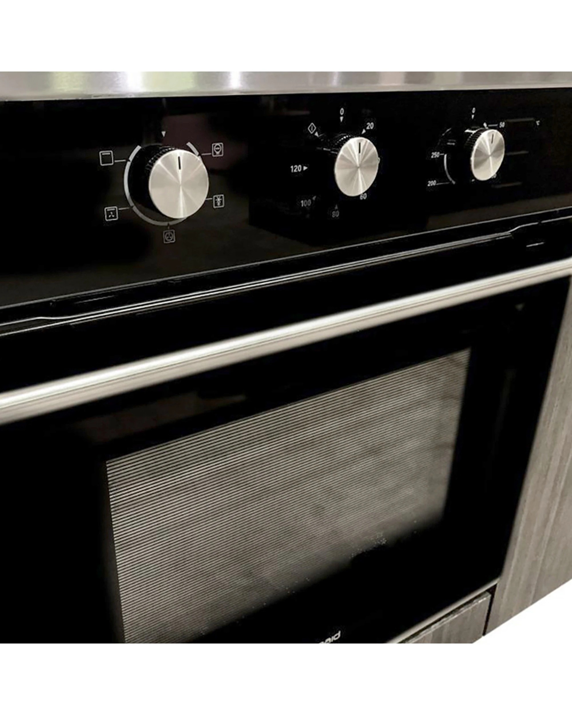 2 Kleenmaid Built-In Multifunction Electric Convection Oven 75L 60cm Glass Black, 2 of 3