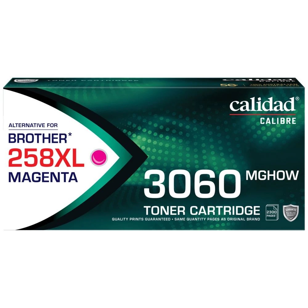 1 Calidad Brother TN258XL Toner Cartridge Magenta, 1 of 7