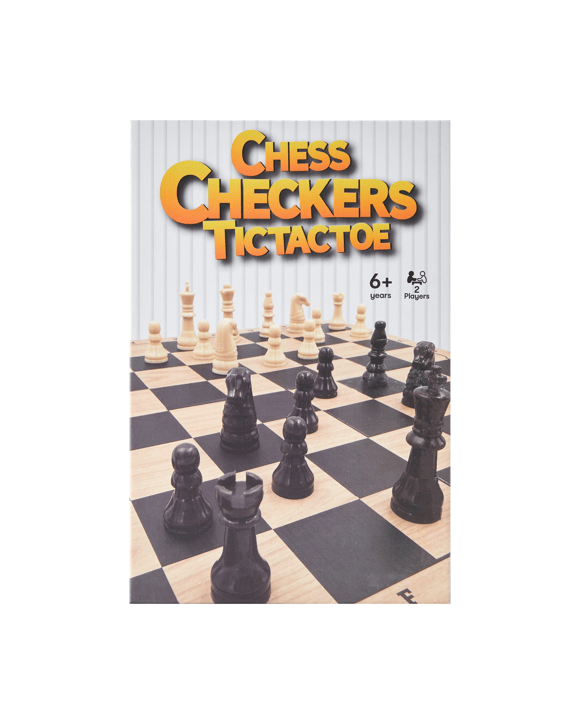 Chess, Checkers and Tic Tac Toe Game