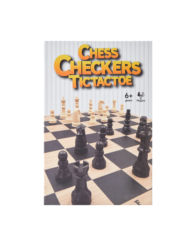 Chess, Checkers and Tic Tac Toe 