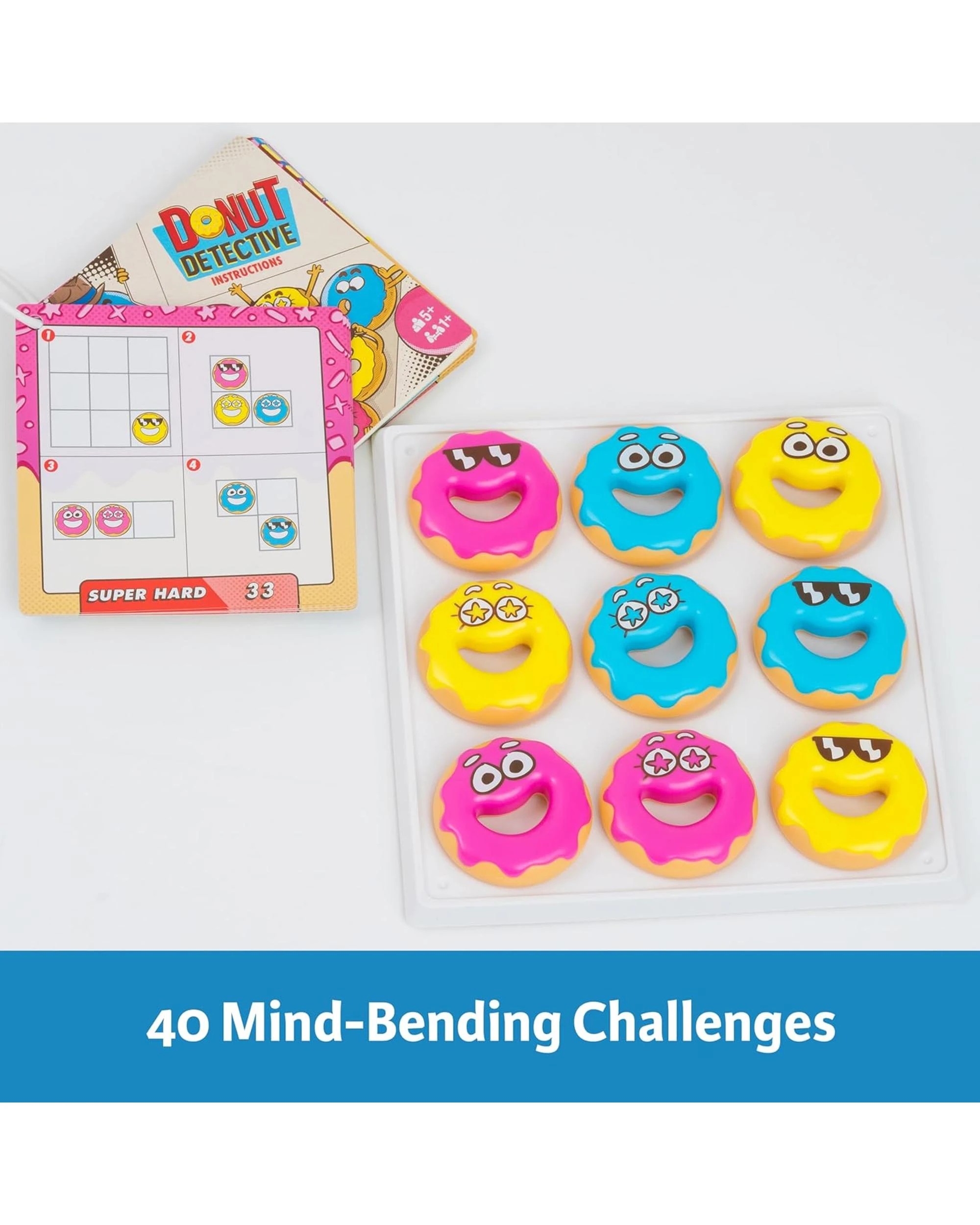 3 ThinkFun Donut Detective Puzzle Game, 3 of 6