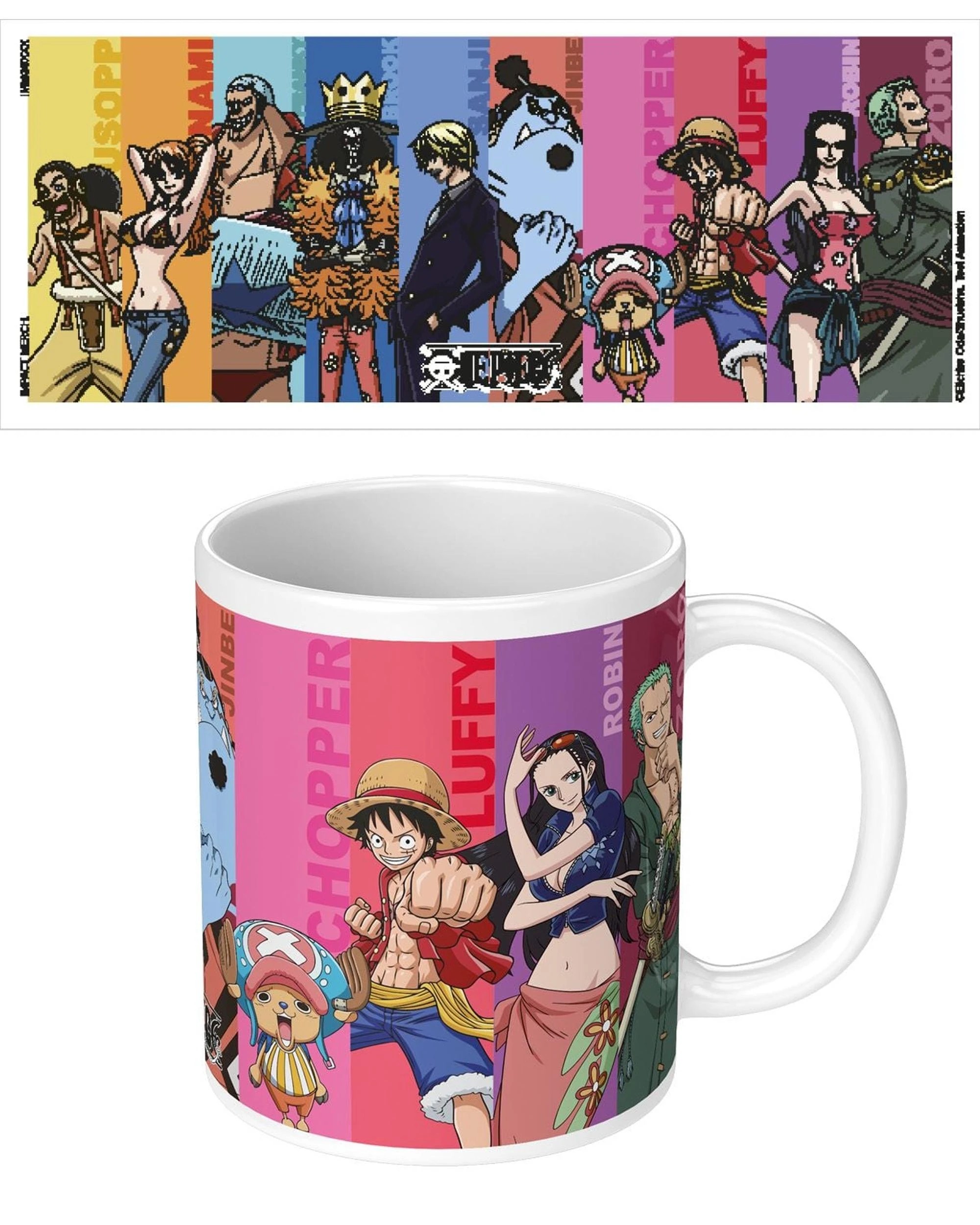 3 One Piece Panels White Mug, 3 of 4
