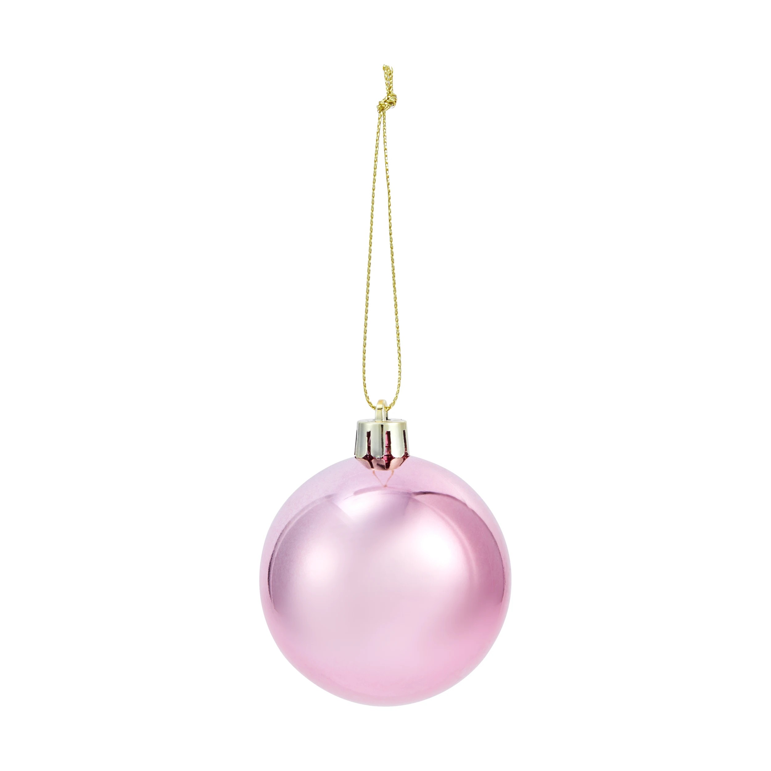 3 47 Pack 6cm Baubles - Pink Candy, 3 of 8