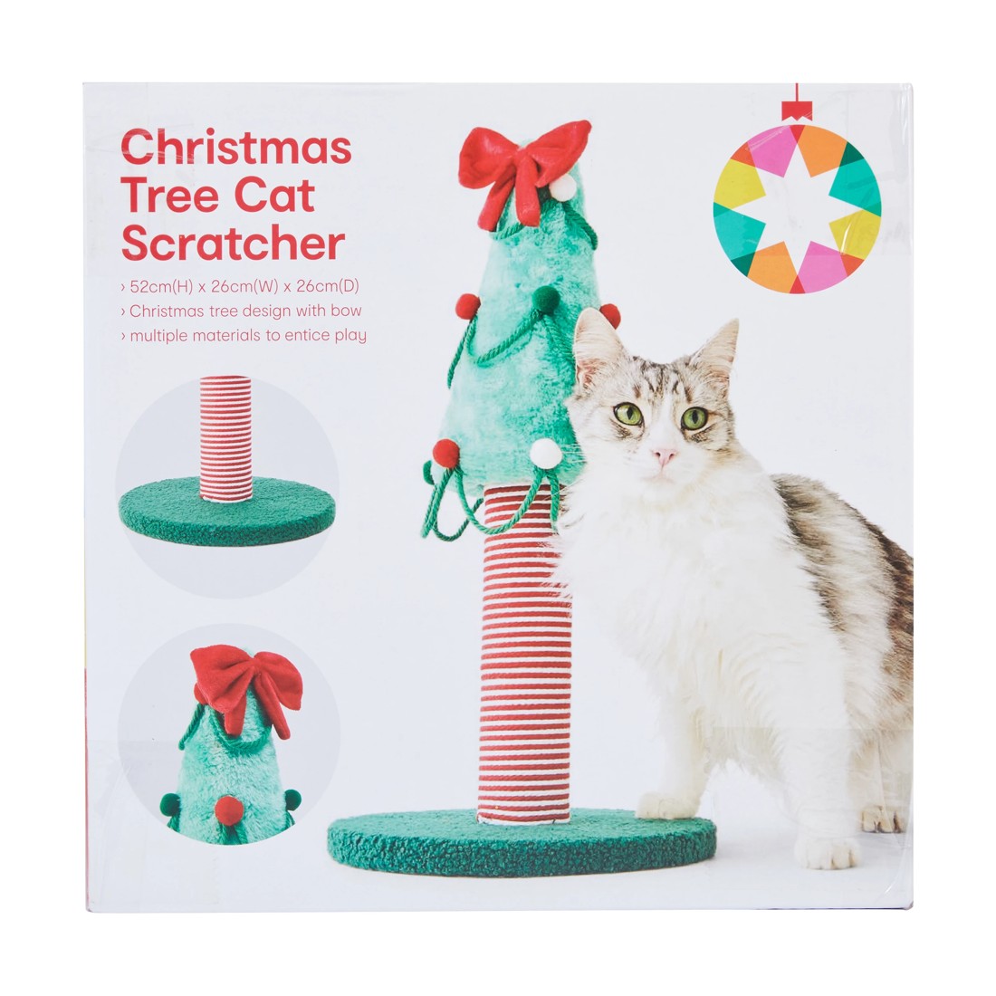 8 Christmas Tree Cat Scratcher, 8 of 9