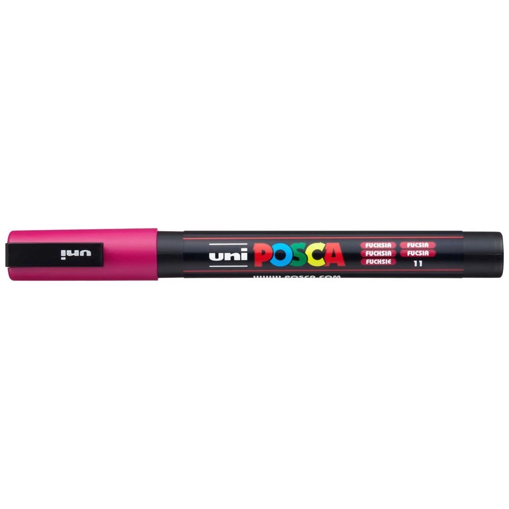 1 POSCA PC 3M Paint Marker Fuchsia, 1 of 8