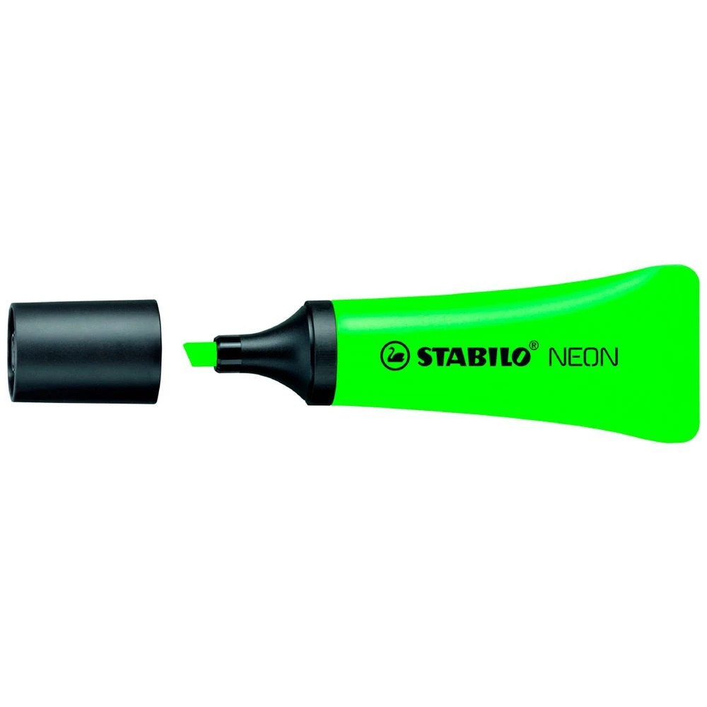 1 Stabilo Neon Highlighter Green, 1 of 1