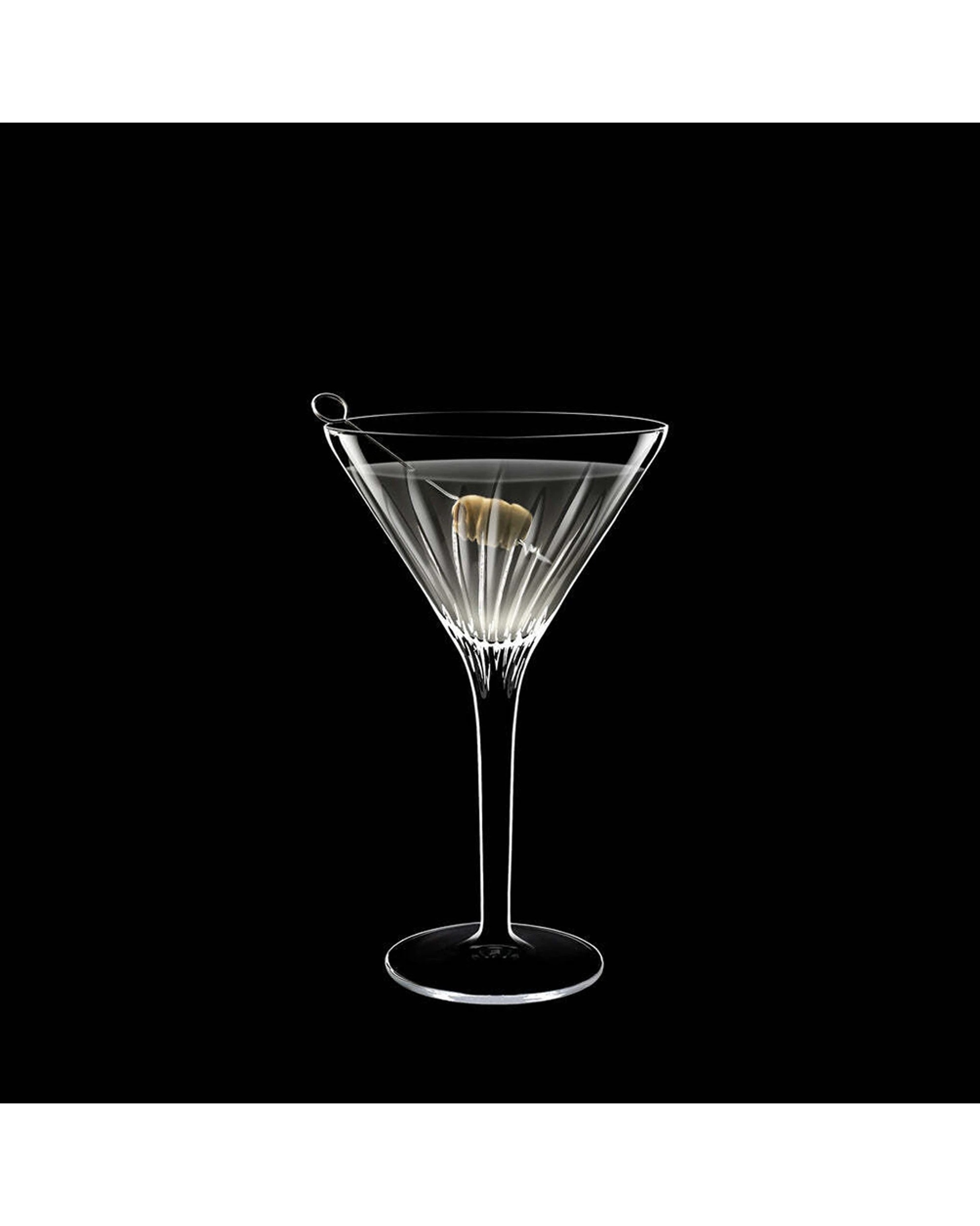 2 Luigi Bormioli 4pc Mixology Martini Cocktail Glasses Set 215ml - Clear, 2 of 6