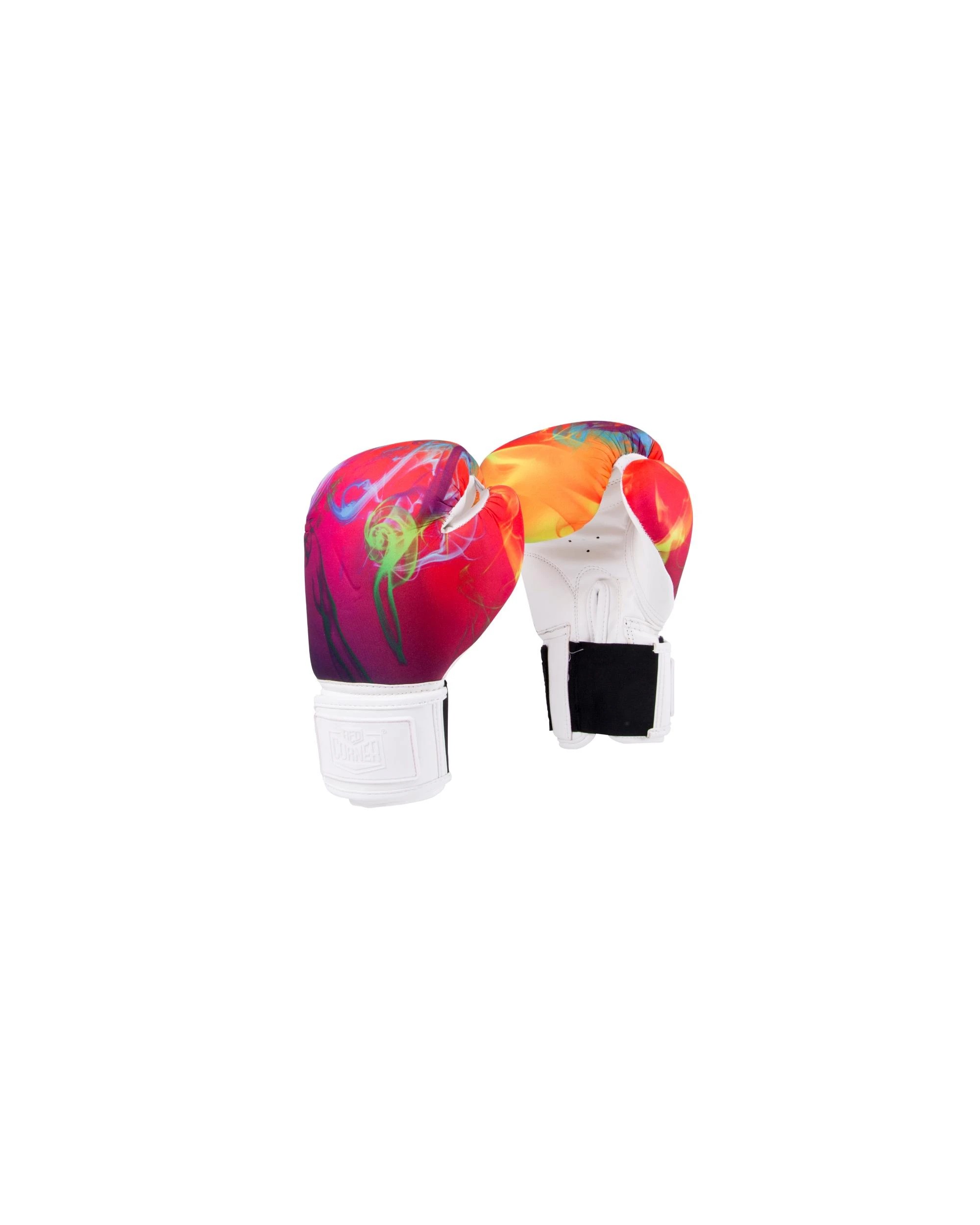 1 Red Corner Boxing Womens Boxing and Training Gloves - Smoke - Orange, 1 of 3