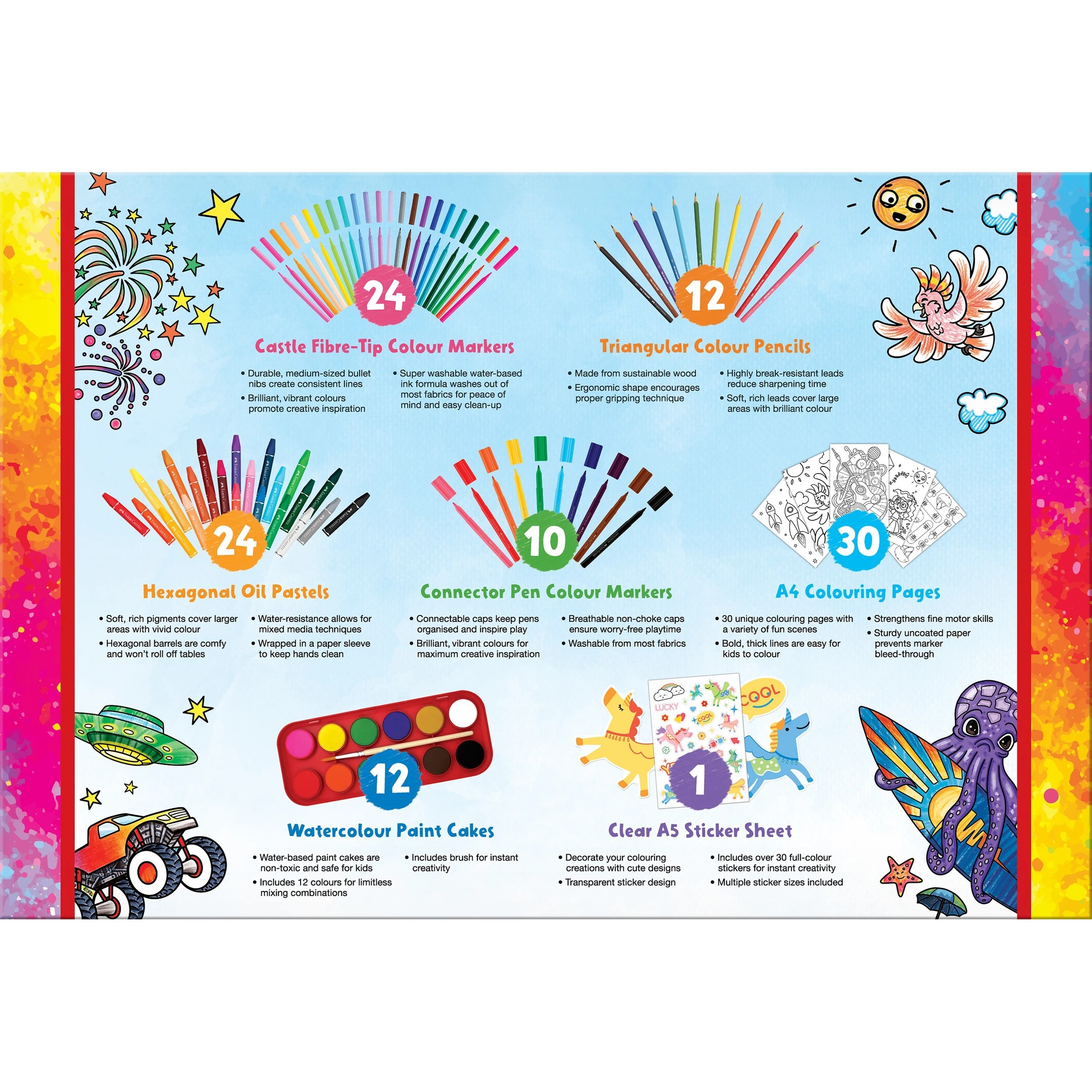 4 Faber Castell Faber - Castell Epic Creativity Case - Multi, 4 of 4