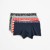 HIBISCUS STENCIL/GREY/ORANGE STRIPE/NAVY