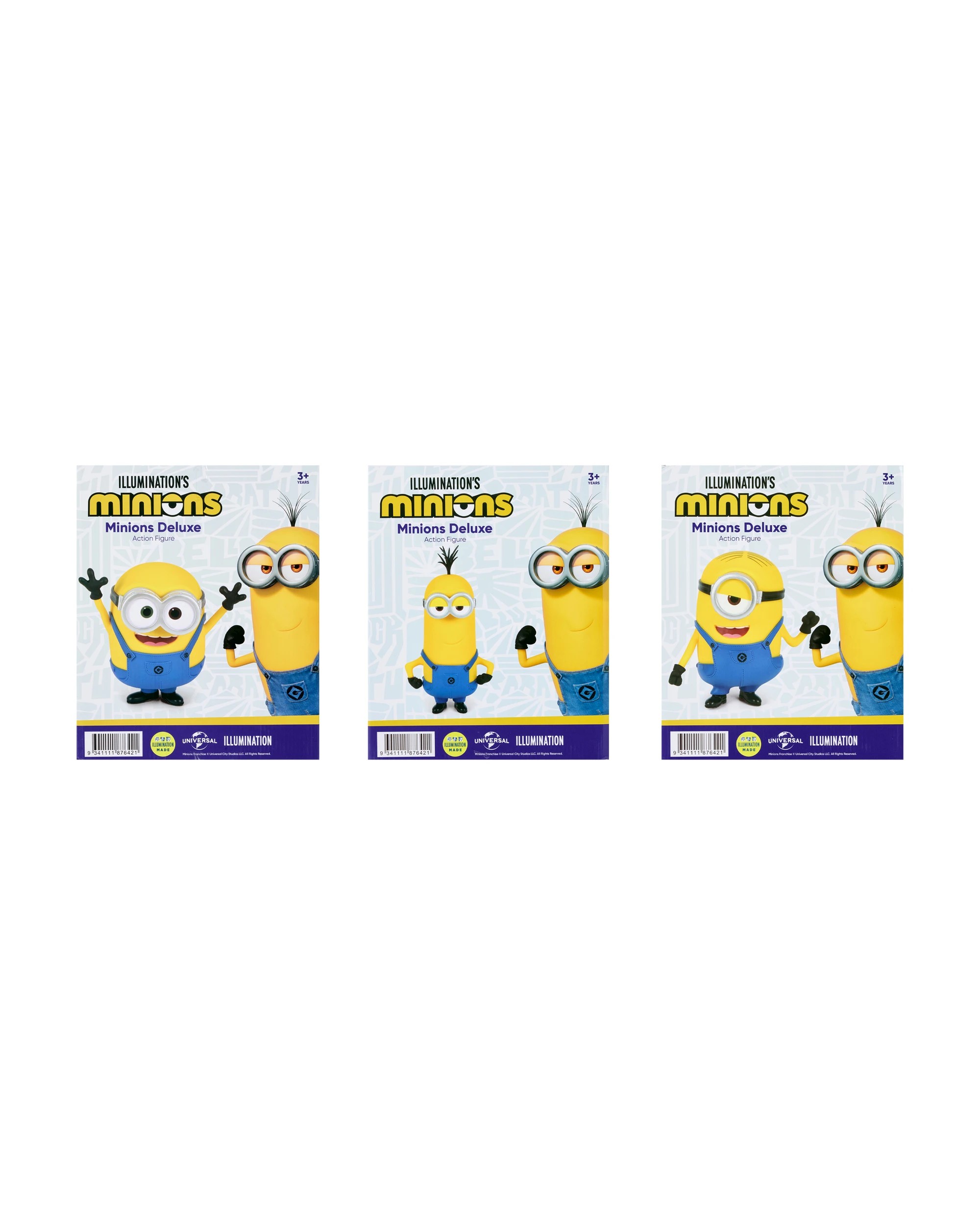 6 Illumination’s Minions Deluxe Action Figure - Assorted, 6 of 6