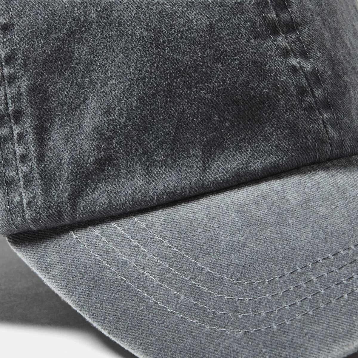 3 Washed Dad Cap CHARCOAL GREY, 3 of 3