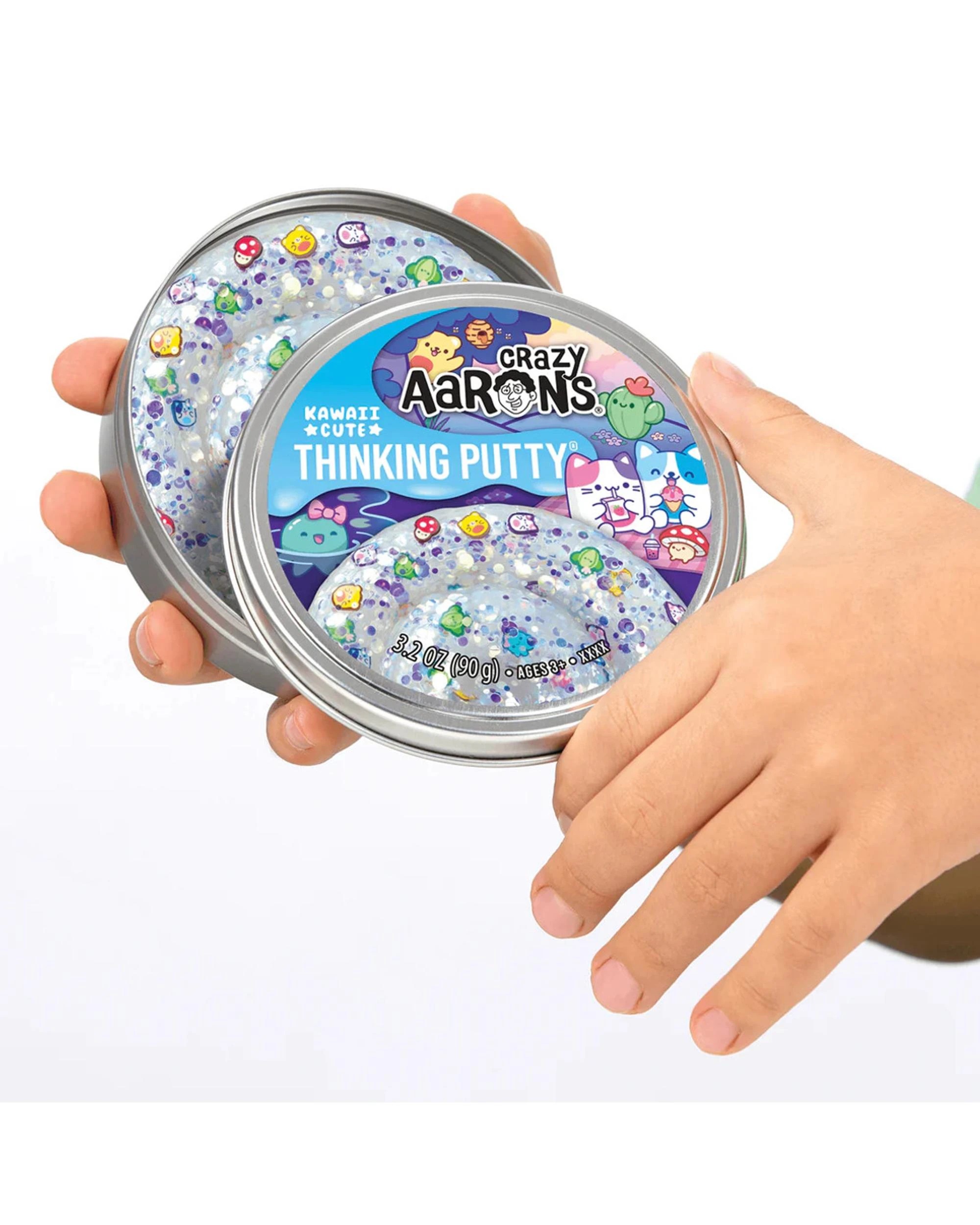 2 Crazy Aarons Thinking Putty 4 Inch Trendsetters Putty Kawaii Cute, 2 of 3