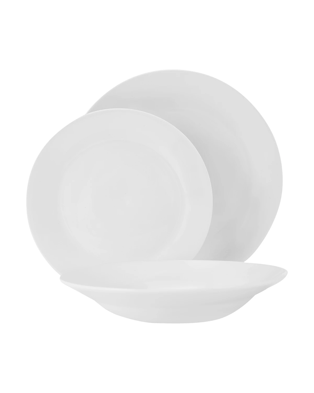 White 12 Piece Dinner