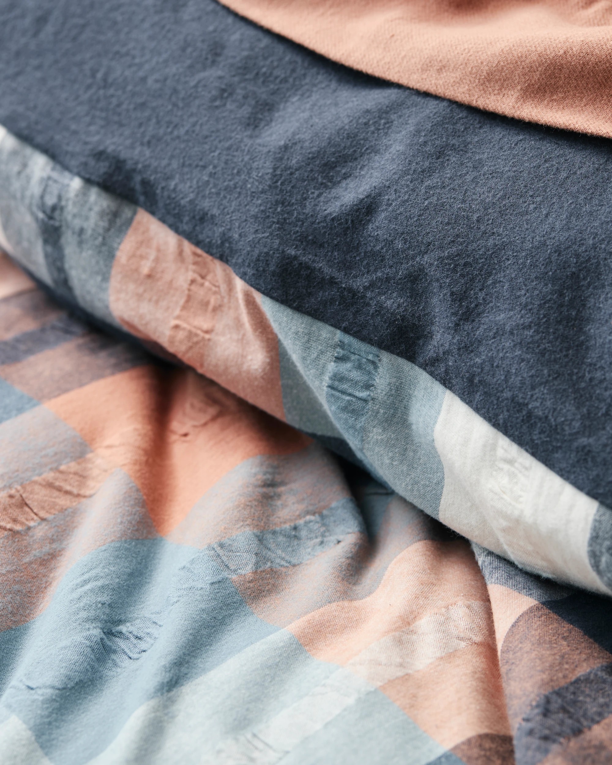 5 Target Elijah Flannelette Quilt Cover Set - King Bed - Blue, 5 of 10
