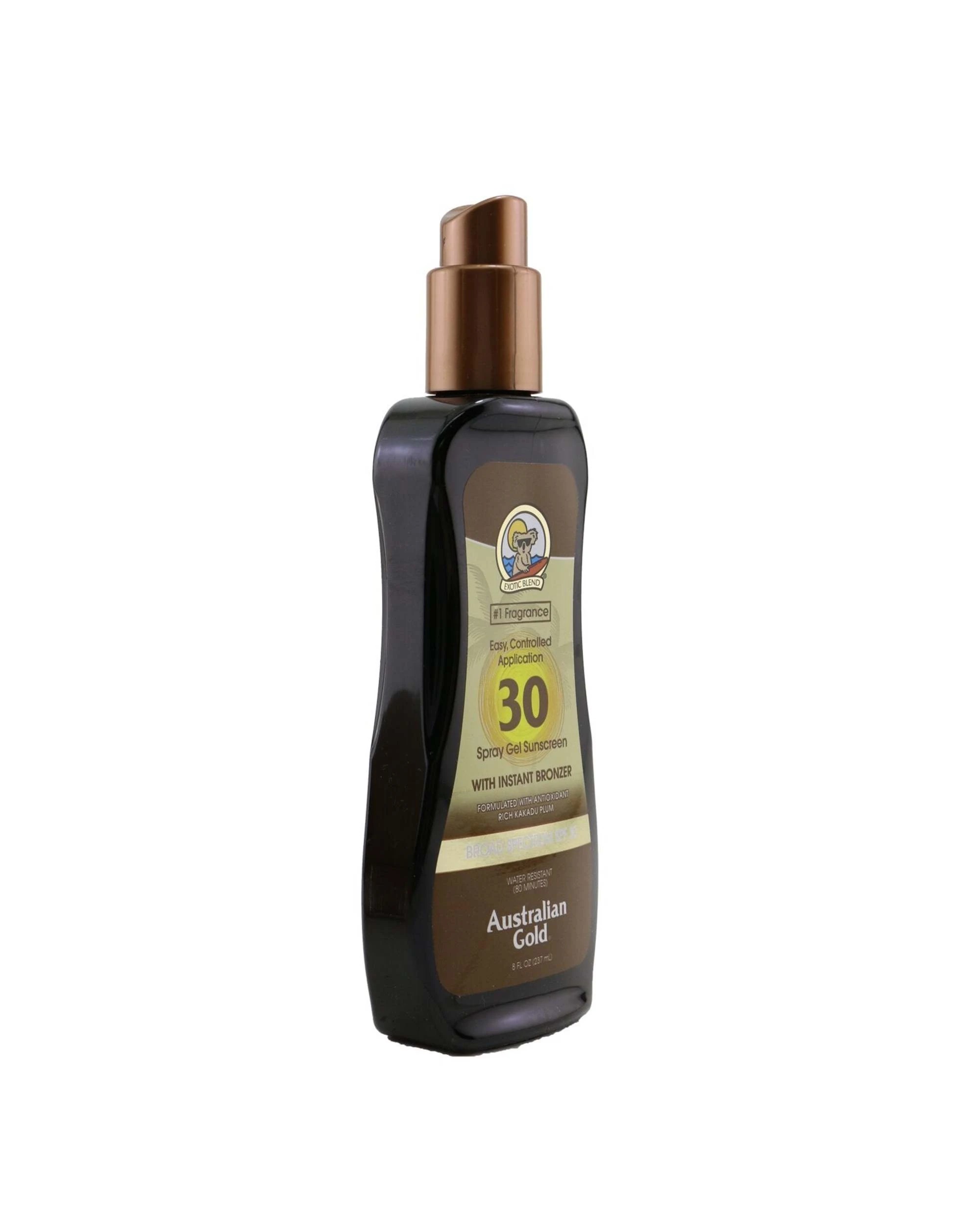 2 Australian Gold Spray Gel Sunscreen SPF 30 with Instant Bronzer  237ml/8oz, 2 of 3