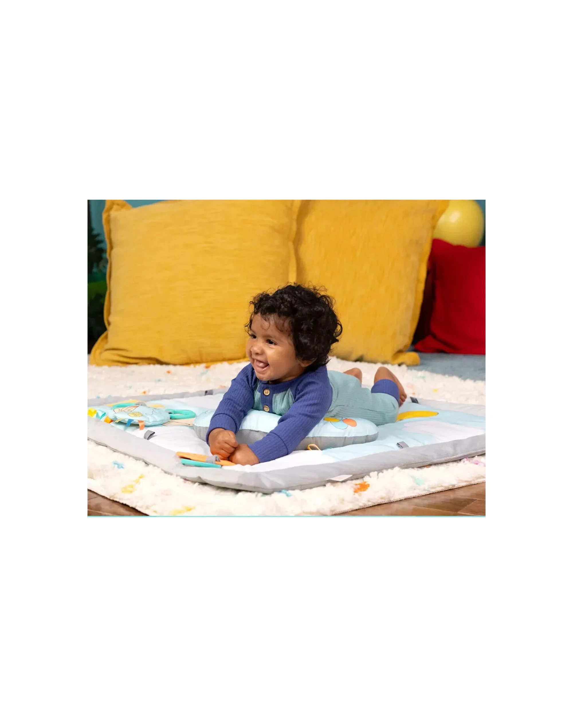 7 Bright Starts Once Upon a Tummy Time Activity Gym Winnie The Pooh 0-12m - Multi, 7 of 8