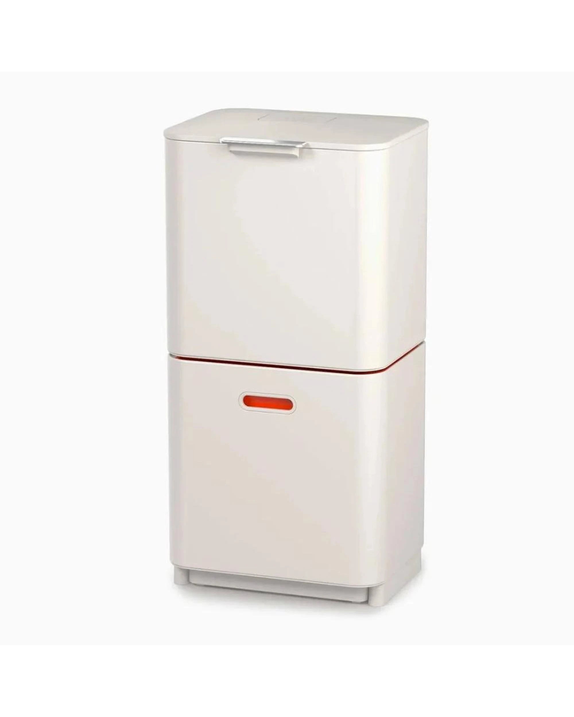 1 Joseph Joseph Totem Max Waste Separation 60L Bin Stone 30061, 1 of 10