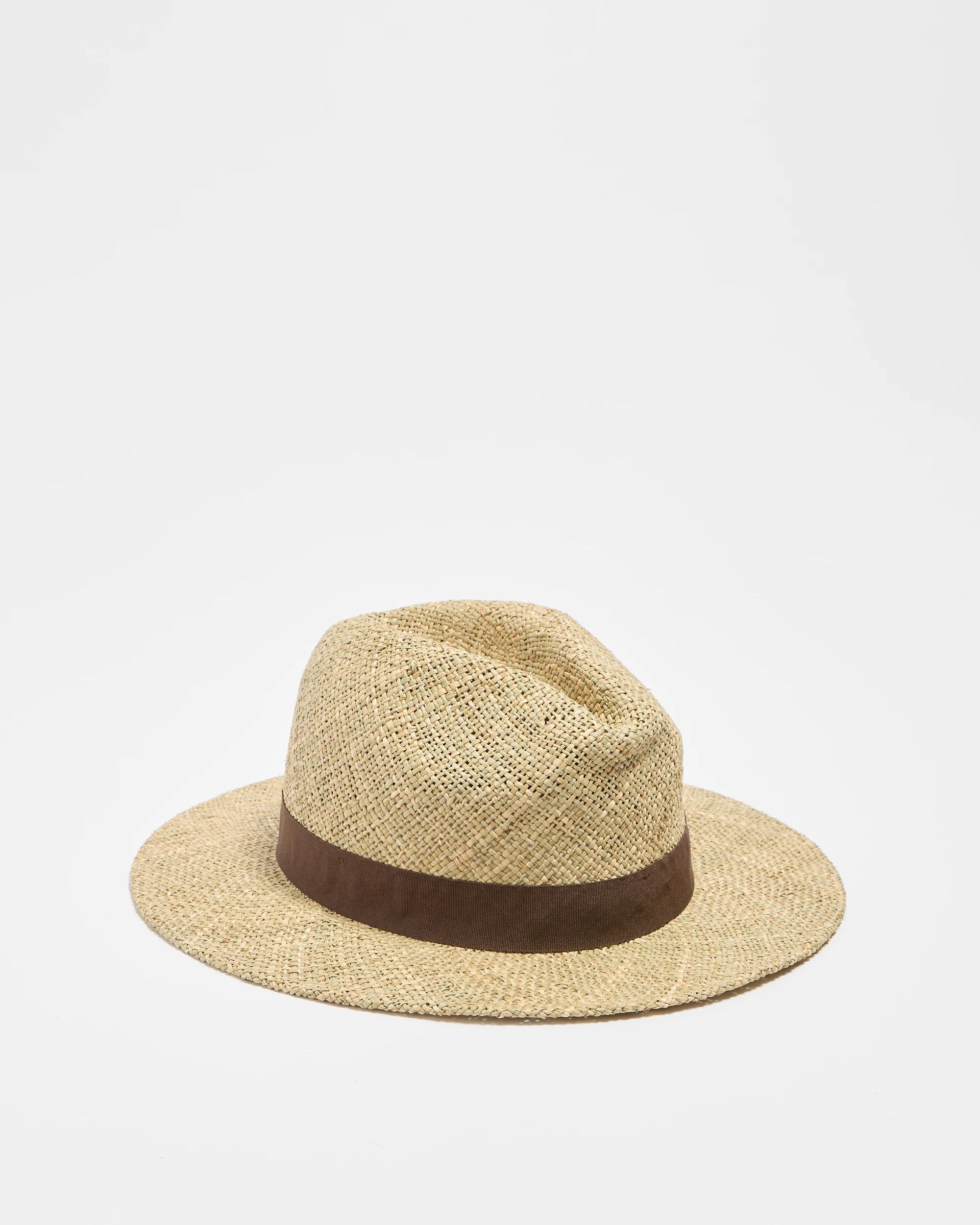 1 Target Mens Seagrass Panama Hat NATURAL, 1 of 2