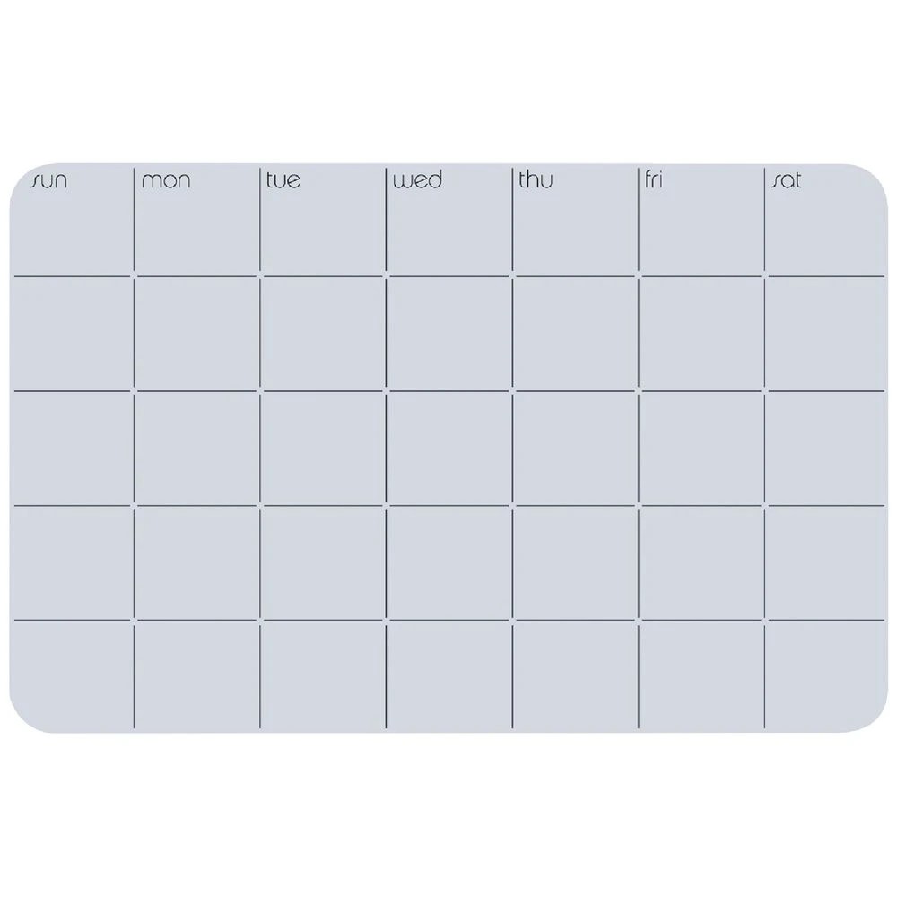 1 Three By Three up date! Silicone Monthly Planner, 1 of 2