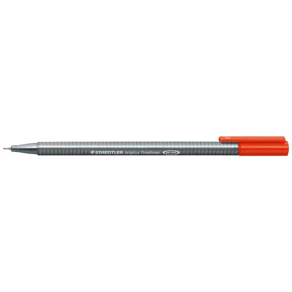 1 Staedtler Triplus 0.3mm Fineliner Red, 1 of 6