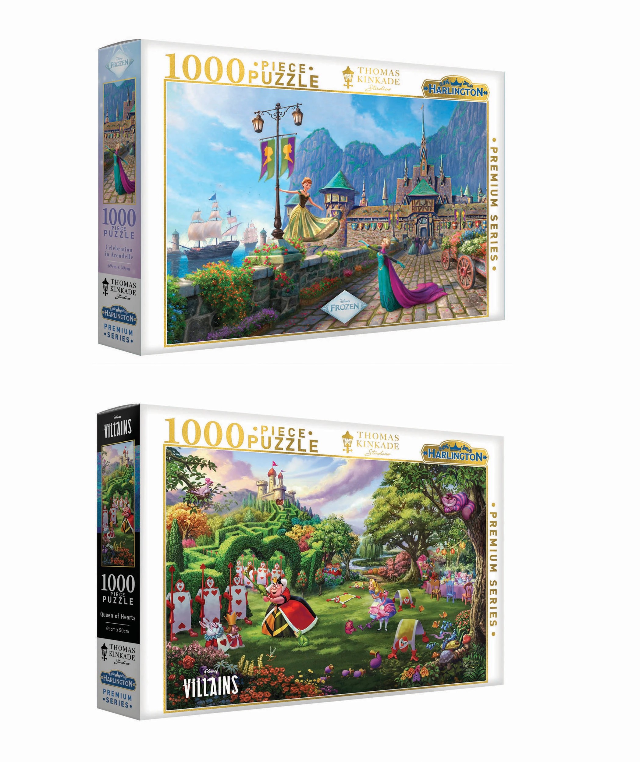 2 Harlington - Kinkade Disney Princess 1000 Piece Jigsaw Puzzle - Assorted* - Multi, 2 of 8
