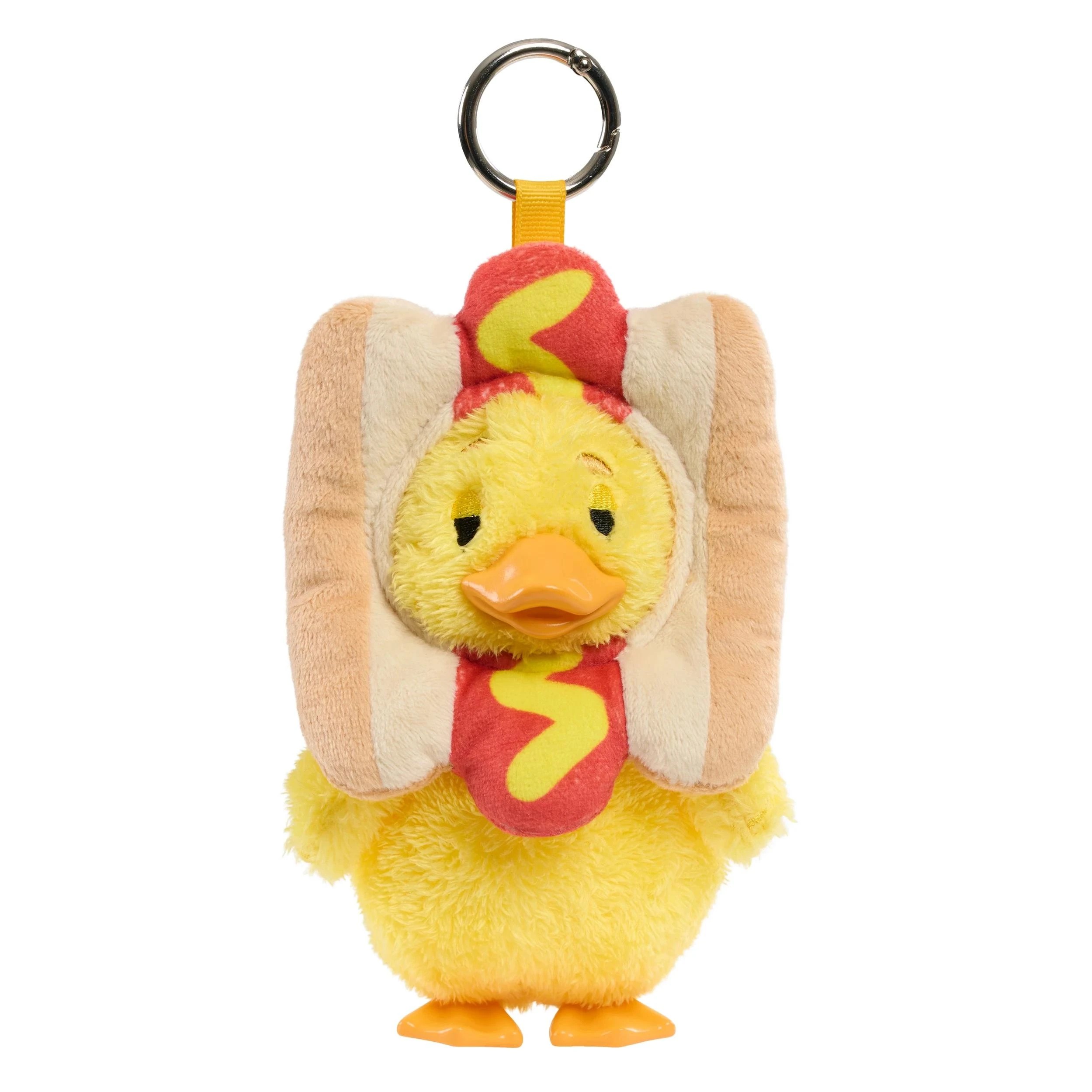 3 Disney Happy Haul Duckalooz Snack Quack Clip - On Plush - Assorted - Multi, 3 of 8