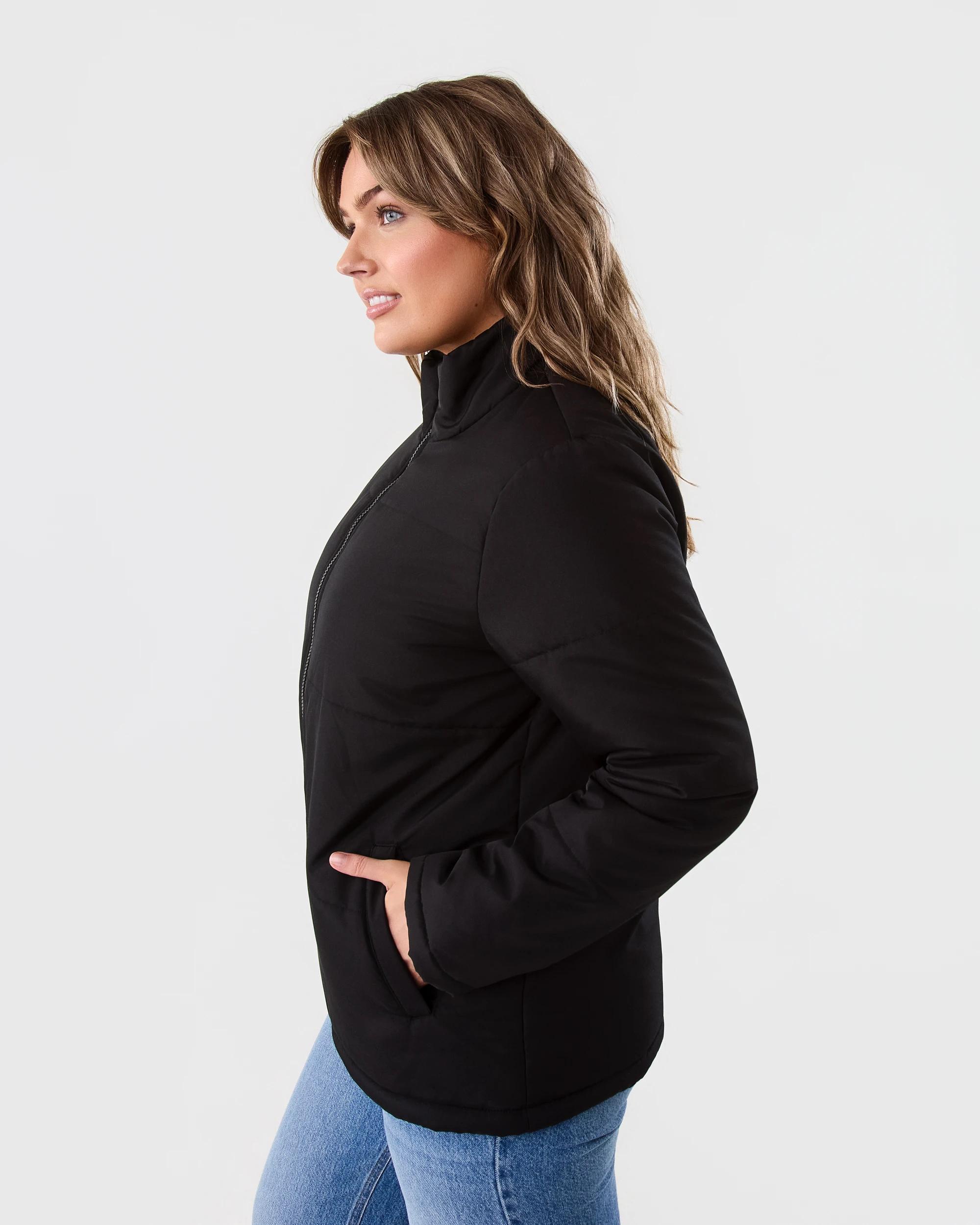 3 Puffer Jacket Black, 3 of 7