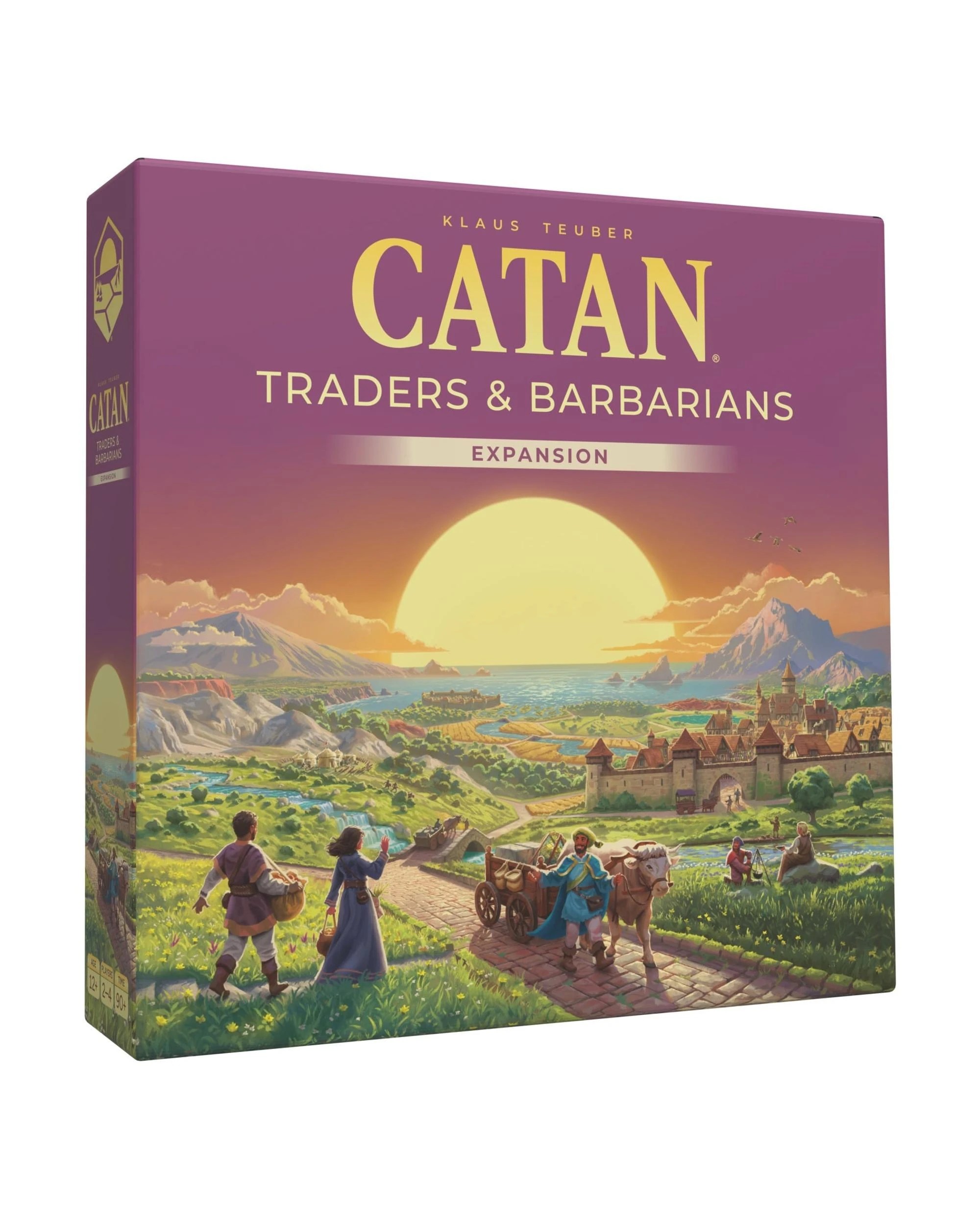 1 Catan 6th Edition: Traders and Barbarians Expansion Board Game, 1 of 4