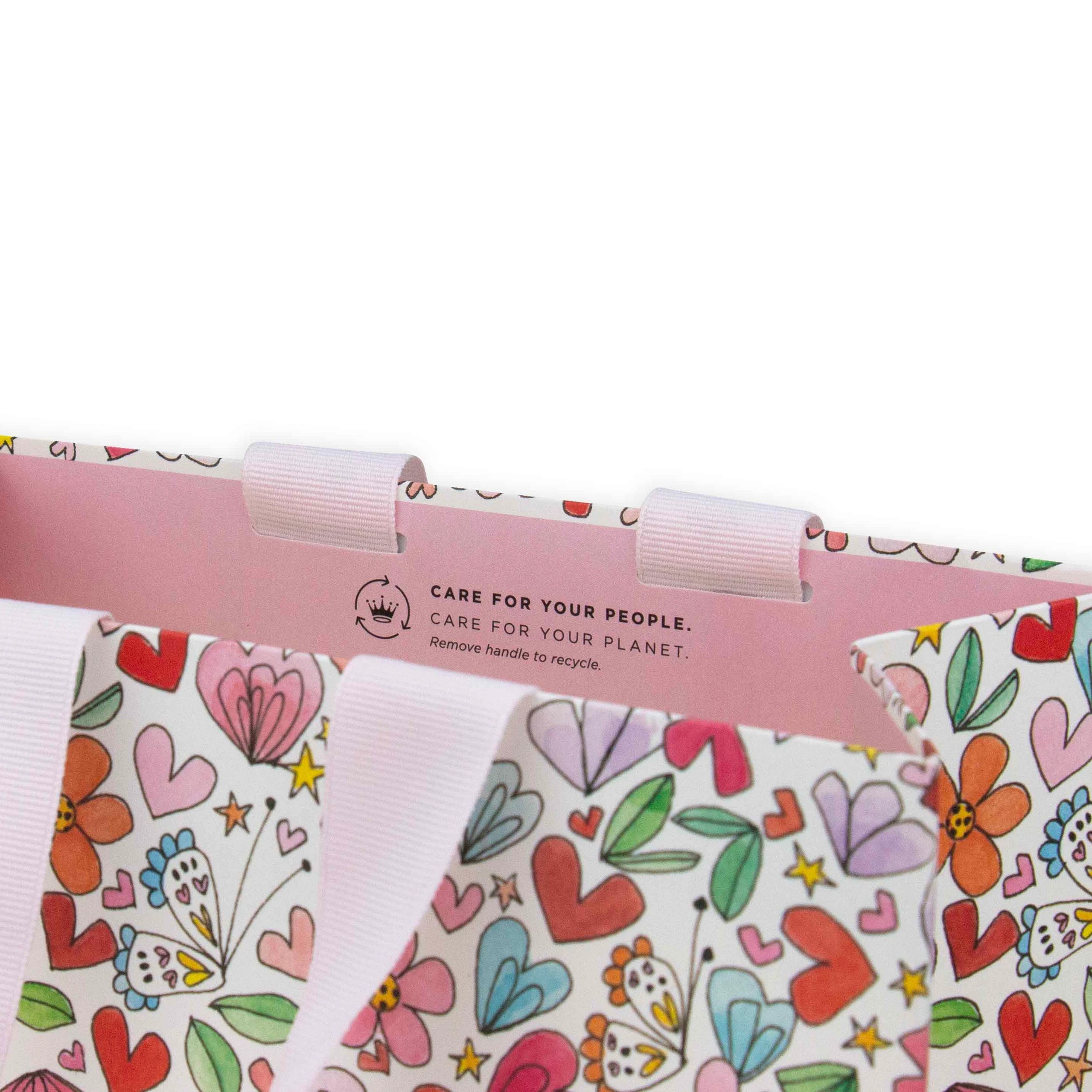 2 Hallmark Floral Gift Bag - Medium, 2 of 3