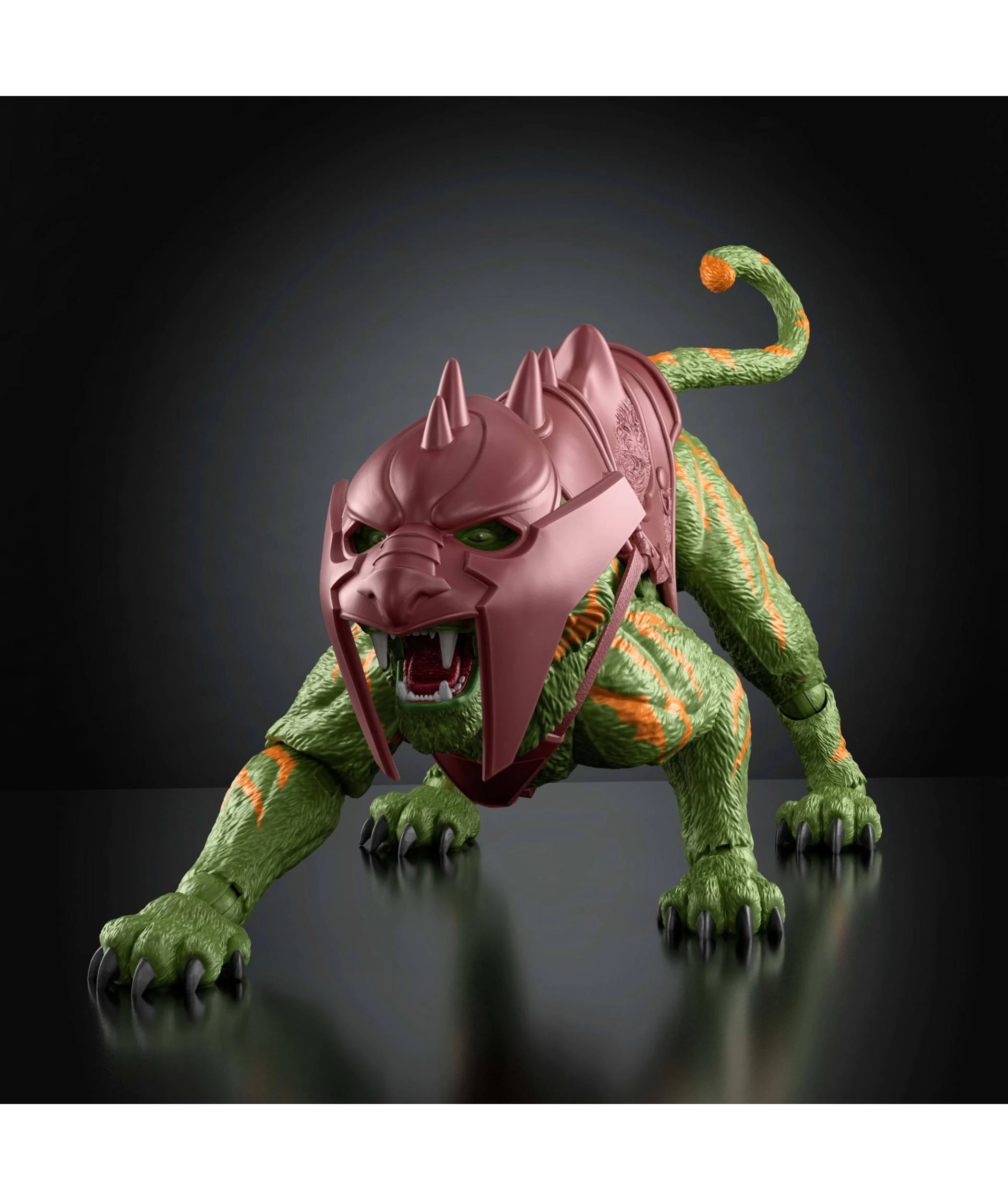 4 Masters of The Universe Chronicles Battle Cat Action Figure - Green, 4 of 5