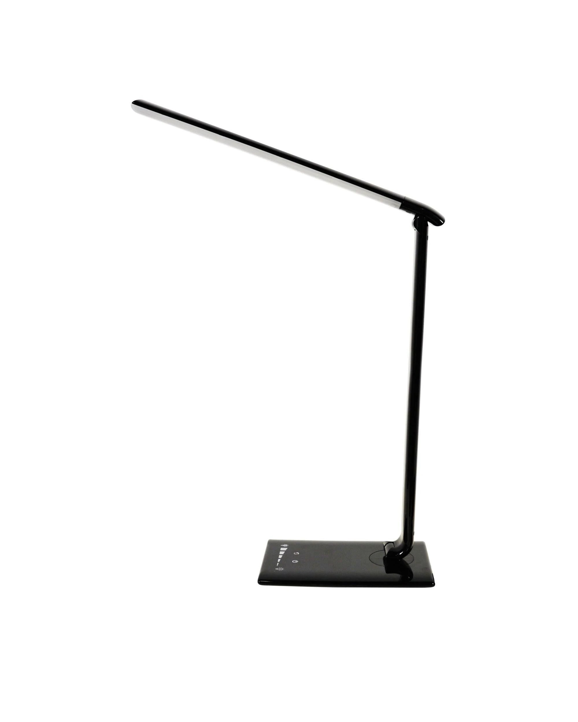 1 Oriel Lighting LUKE Touch-Dim LED Desk Lamp with USB Port, 9W, Adjustable Height, Black
 - black, 1 of 5