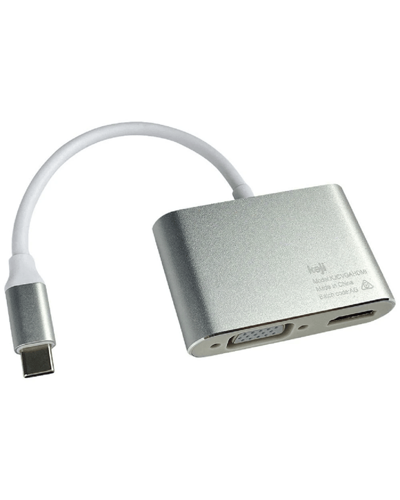 Keji Adapter USB-C to HDMI and VGA