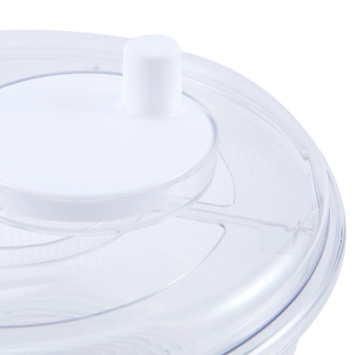 3 Clear Salad Spinner, 3 of 8