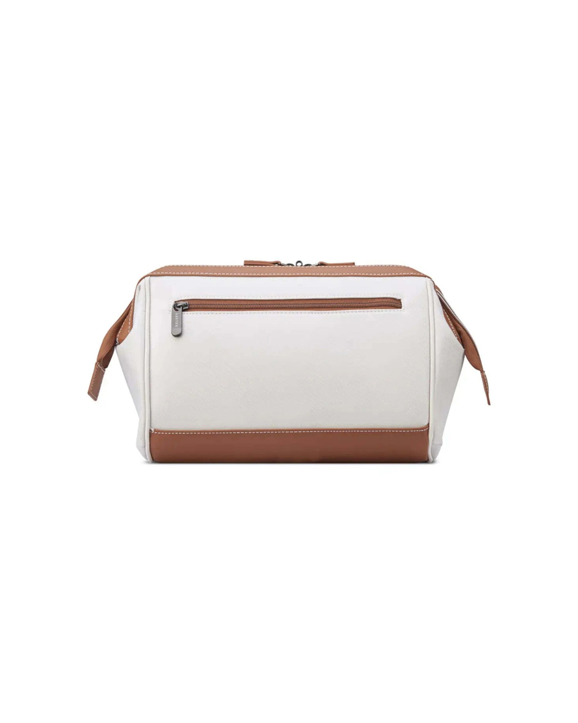6 Delsey Chatelet Air 2.0 Toiletry Bag Large Opening Fully Lined Interior Angora - White, 6 of 6