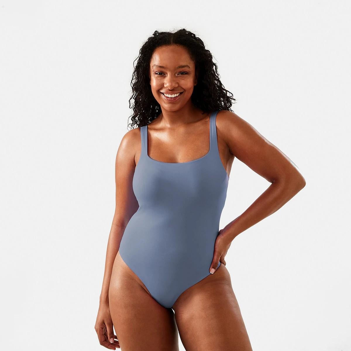 1 Smoothing Bodysuit Steel Grey, 1 of 6