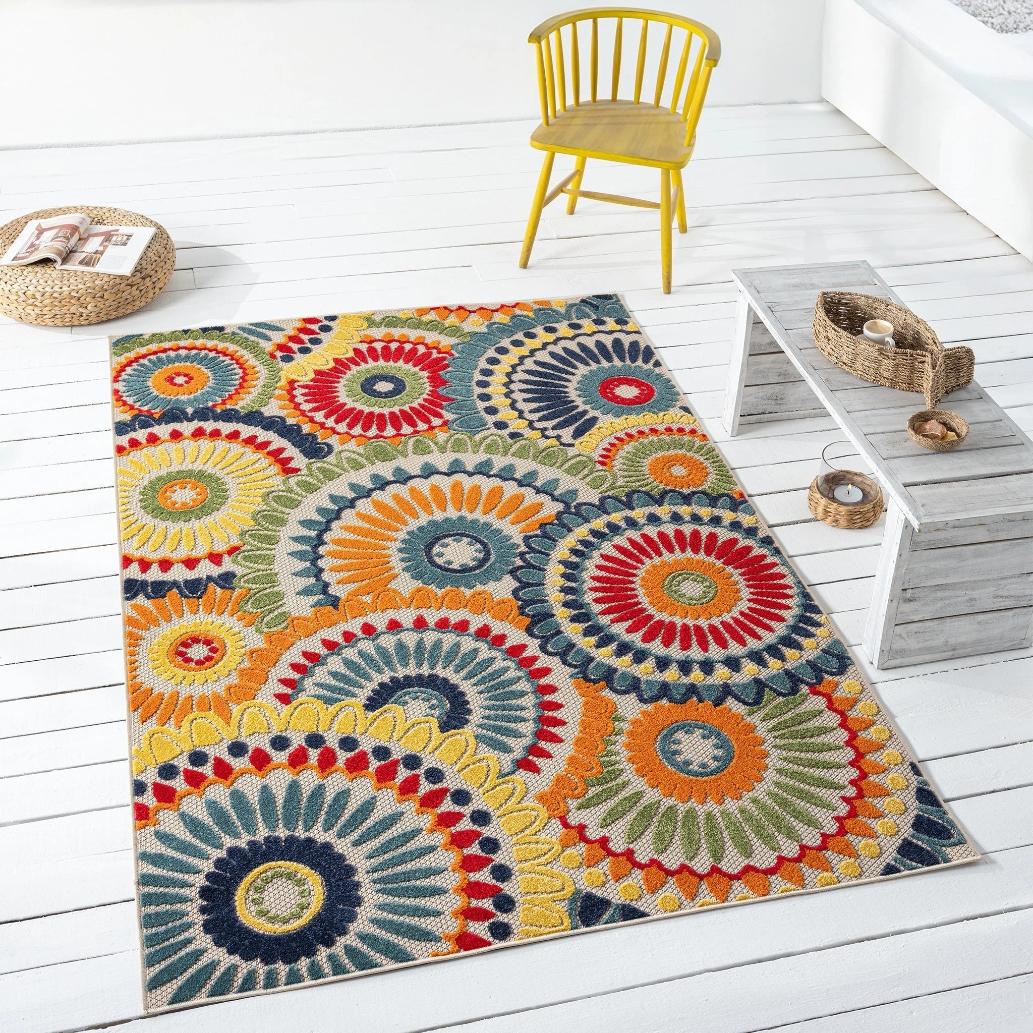 2 La Grace Home Haven Premium Rug - 160x230cm - Circle, 2 of 10