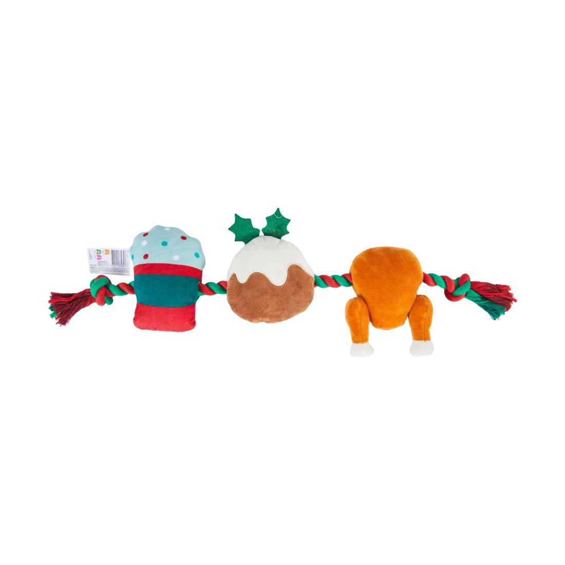 5 Christmas Pet Rope Toy Food, 5 of 5
