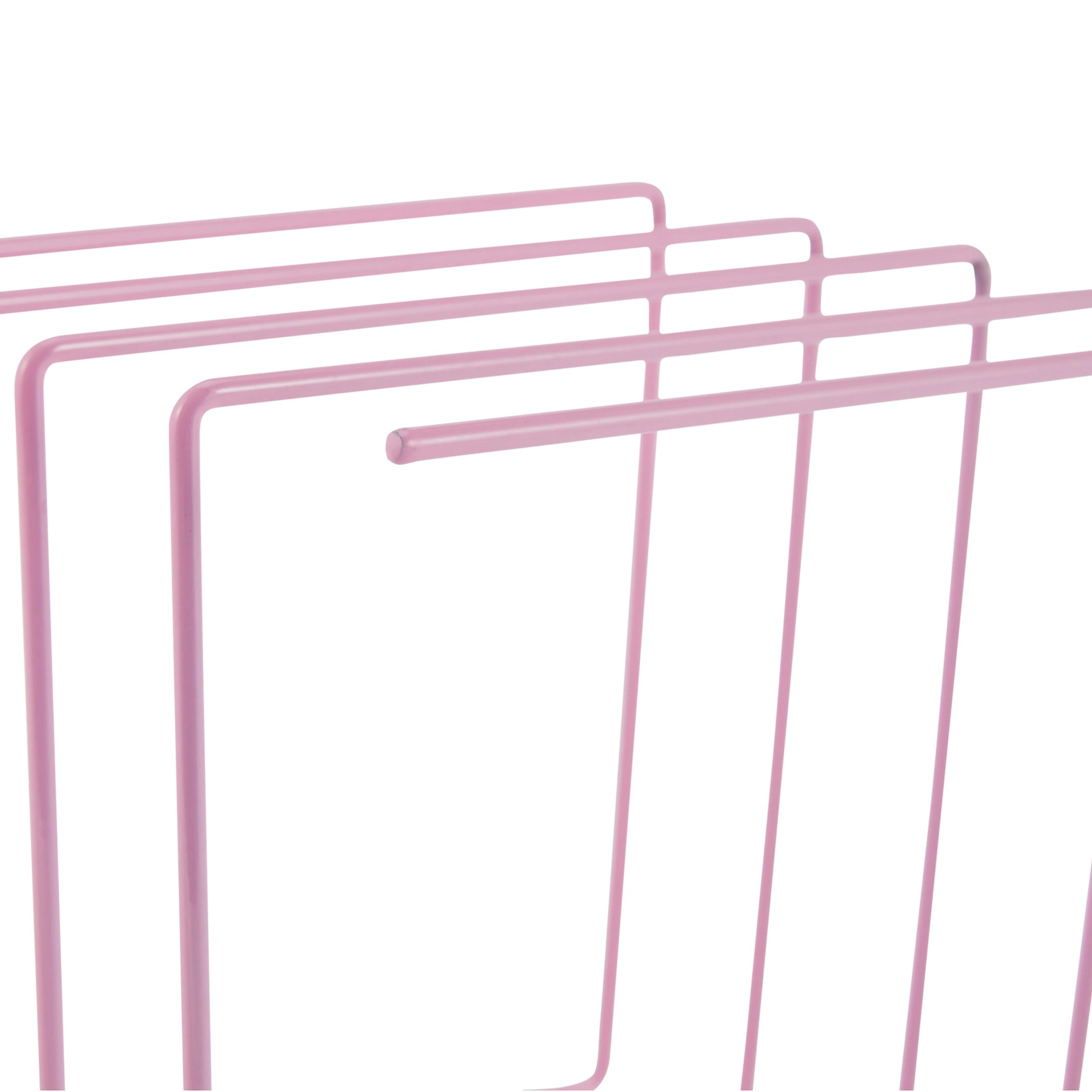 5 Wire File Holder - Pink, 5 of 7