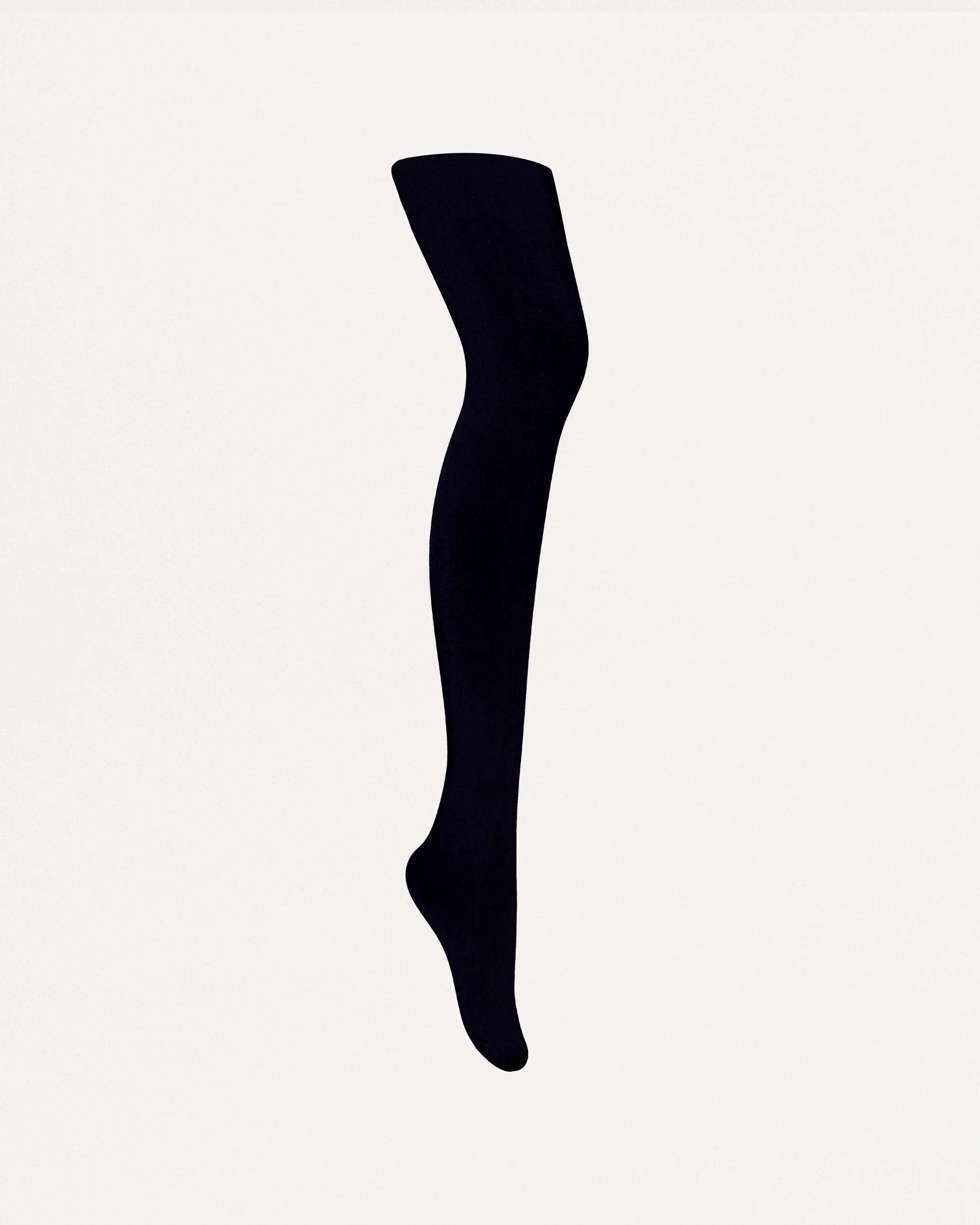 1 120 Denier Opaque Tights Deep Navy, 1 of 3