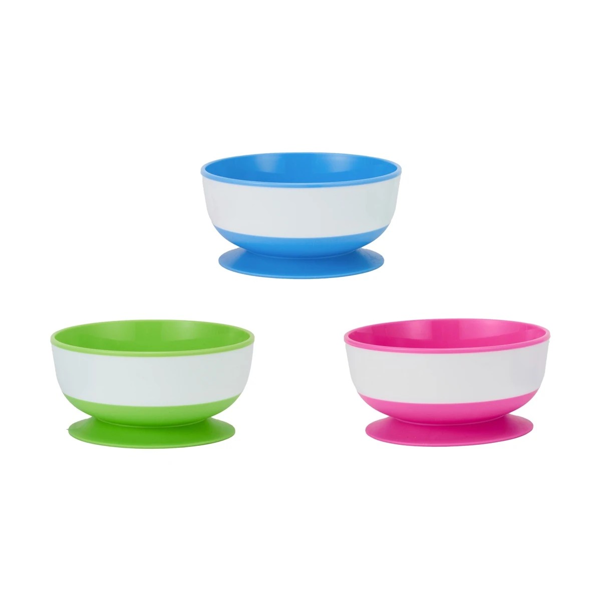 3 Suction Bowl - Assorted, 3 of 6