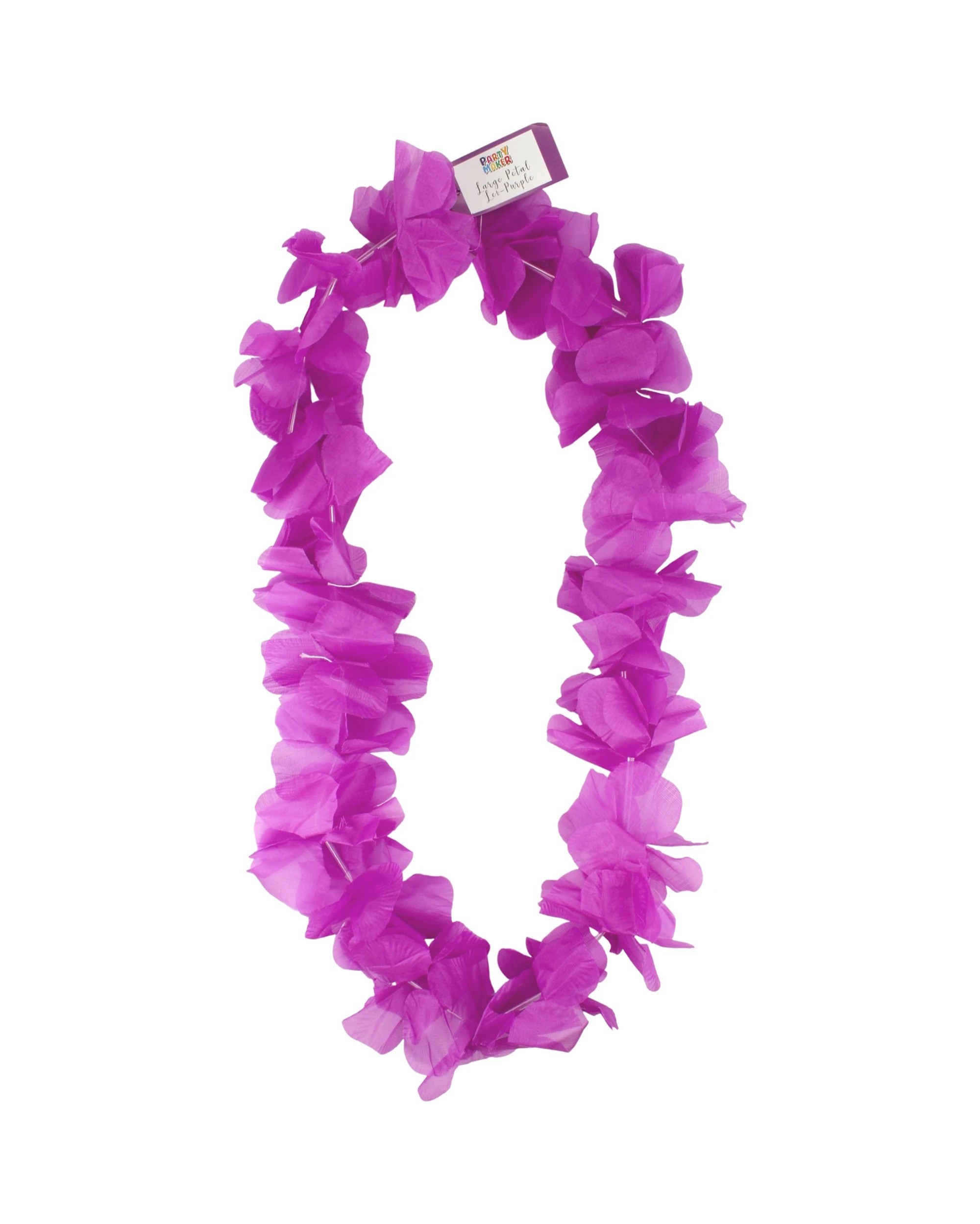 1 Party Maker Large Petal Tropical Lei - Purple, 1 of 1