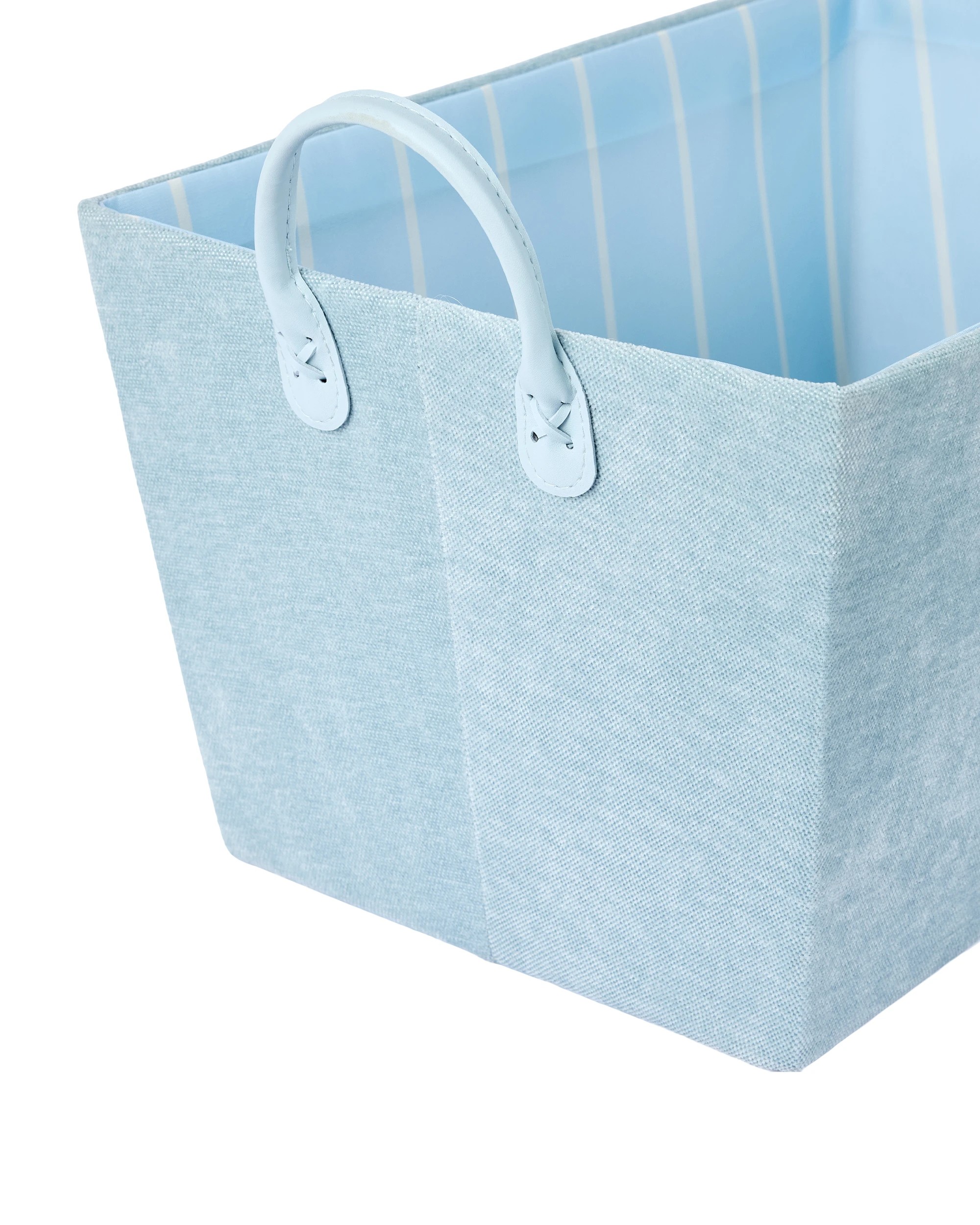 3 Tapered Chenille Basket - Blue, 3 of 5