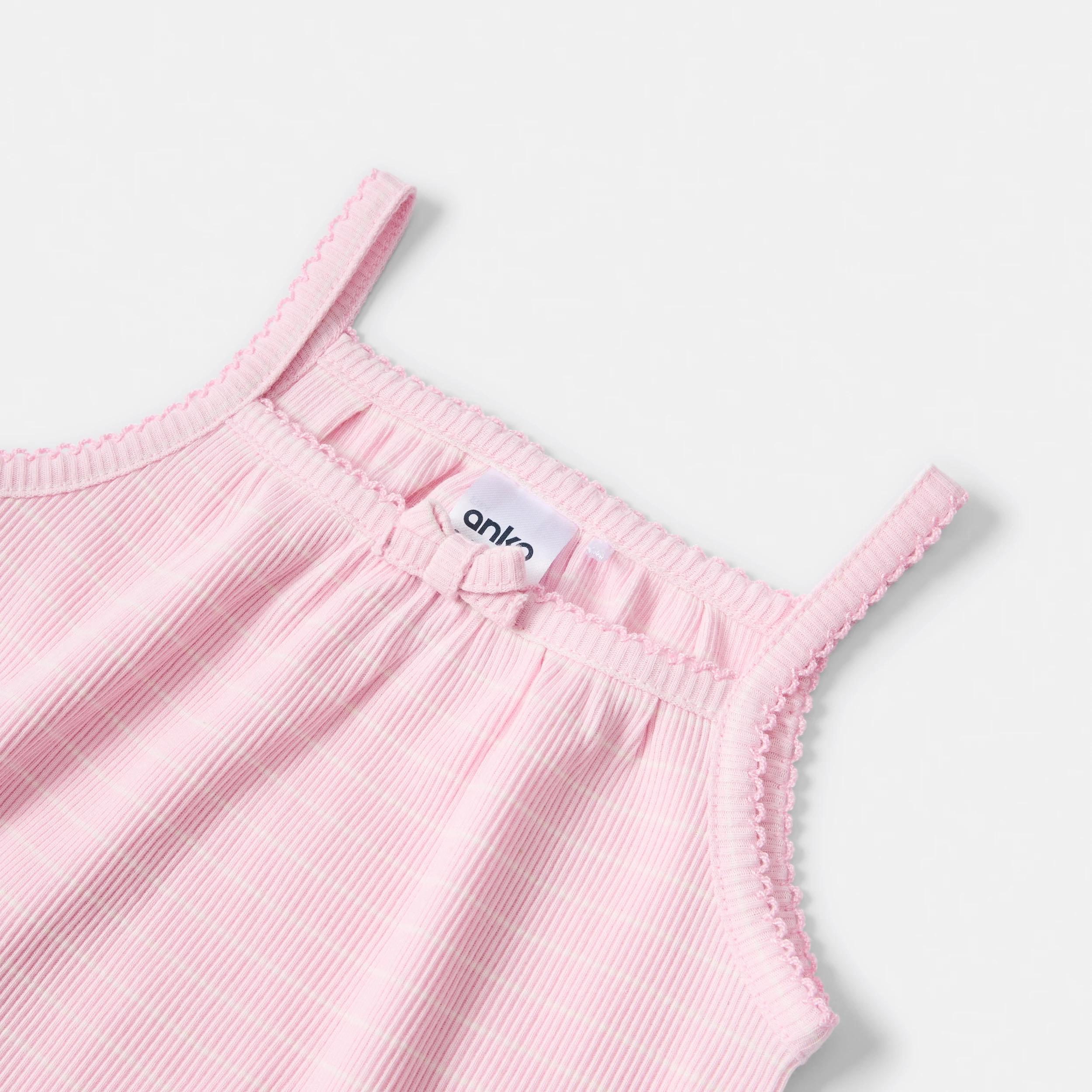8 3 Pack Sleeveless Ribbed Bodysuit FRUIT SALAD, 8 of 8